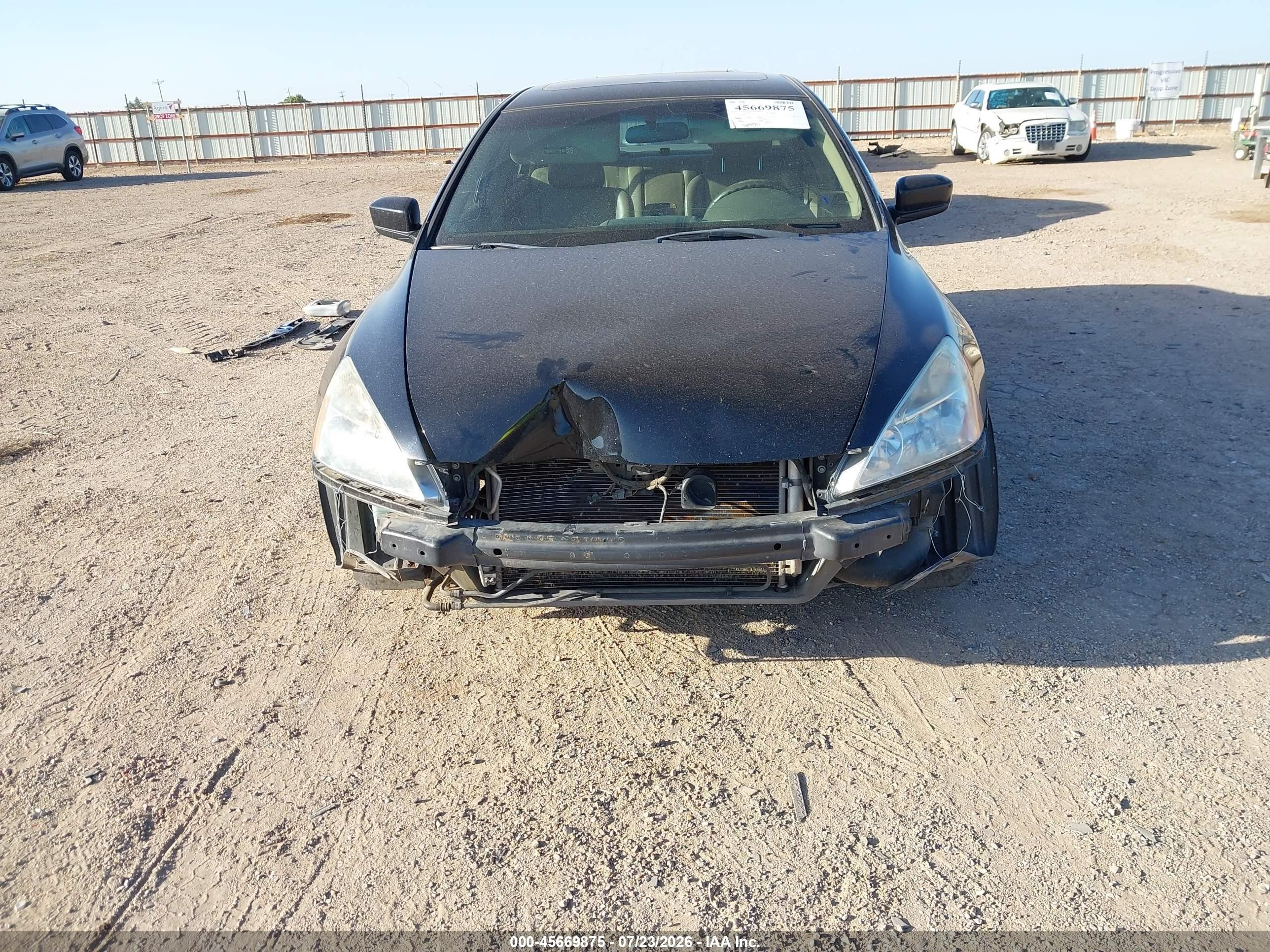 2007 Honda Accord 3.0 Ex Black vin: 1HGCM66567A037549