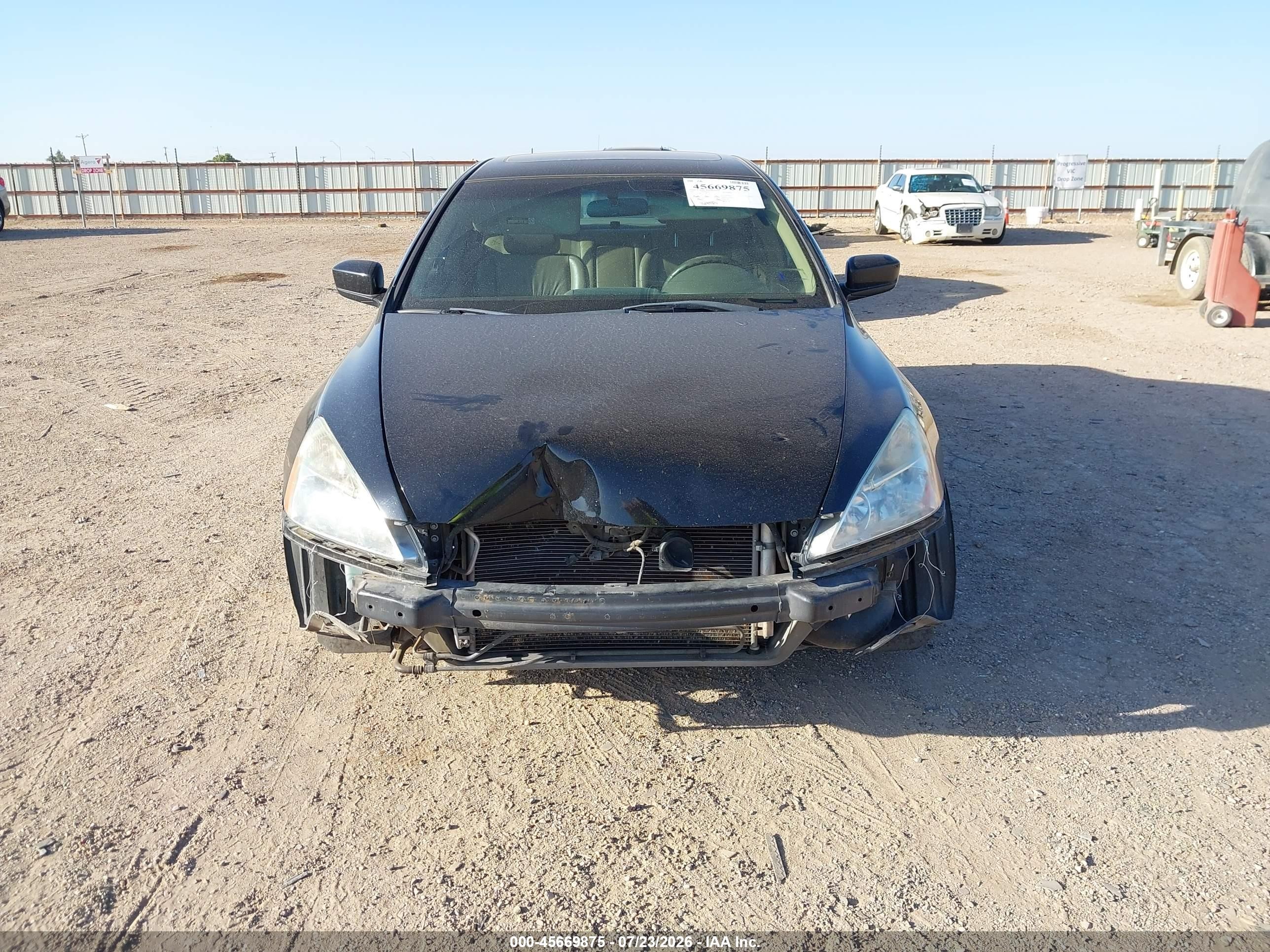 2007 Honda Accord 3.0 Ex Black vin: 1HGCM66567A037549