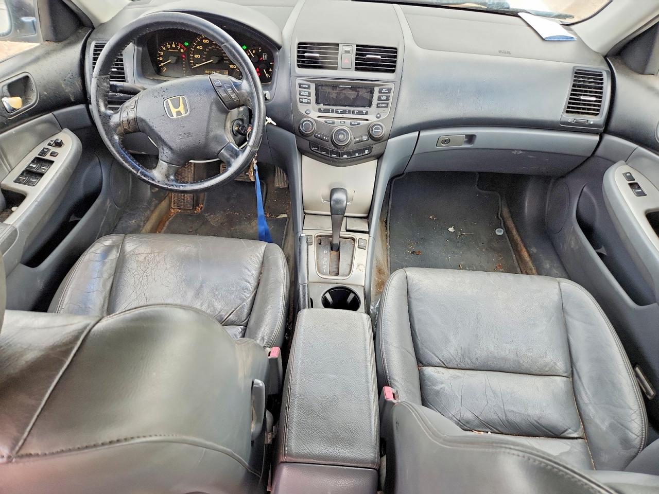 2007 Honda Accord Ex Gray vin: 1HGCM66567A044730