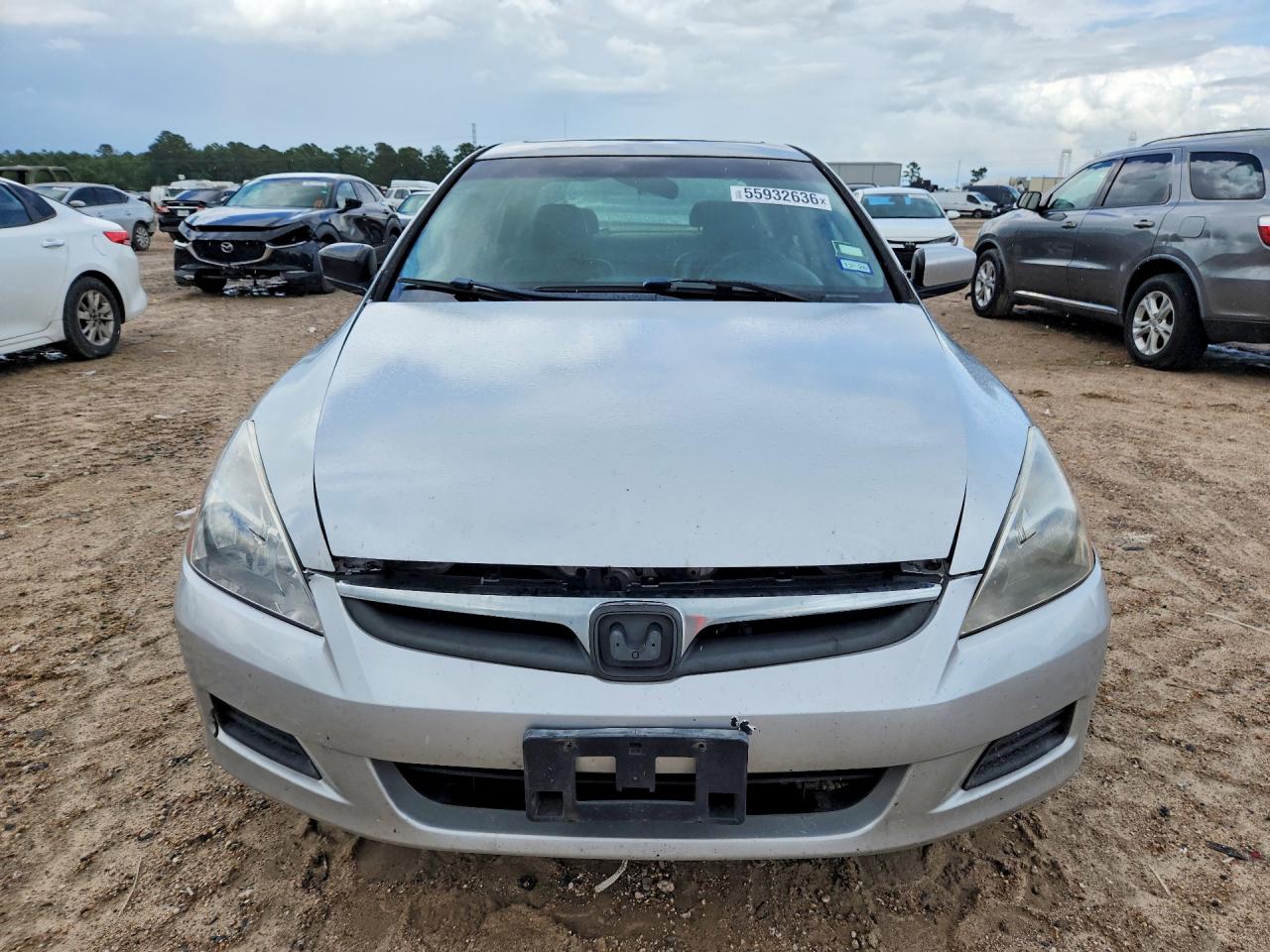 2007 Honda Accord Ex Gray vin: 1HGCM66567A044730
