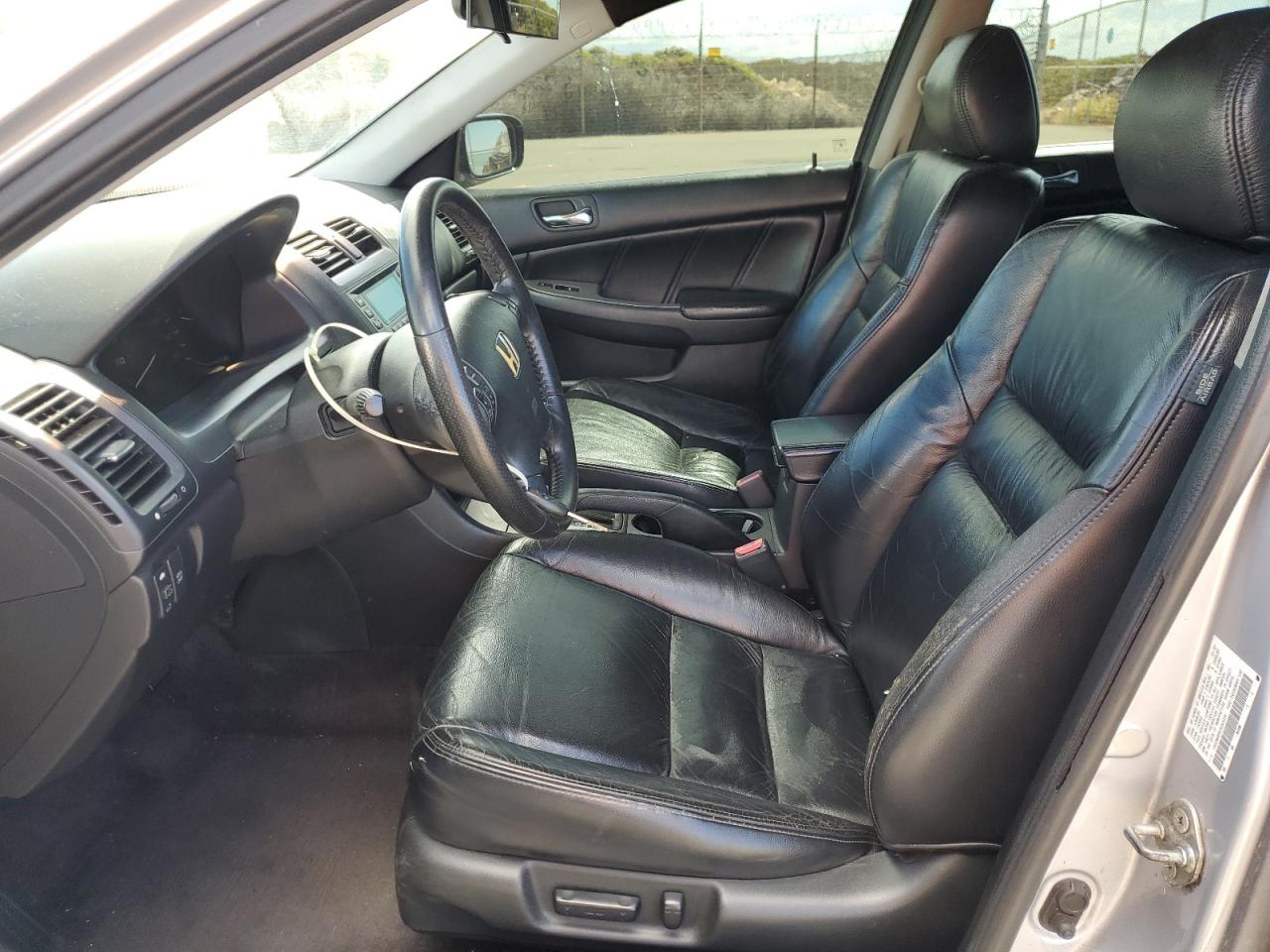 2007 Honda Accord Ex Silver vin: 1HGCM66567A049216