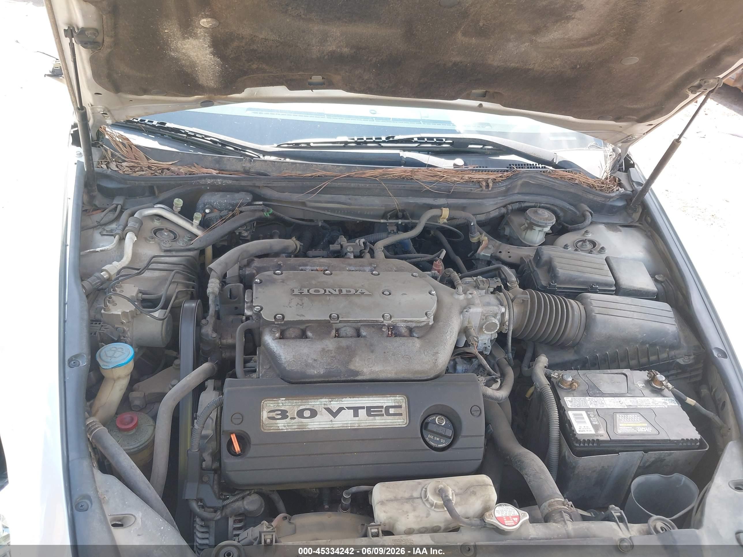 2007 Honda Accord 3.0 Ex Silver vin: 1HGCM66567A051385