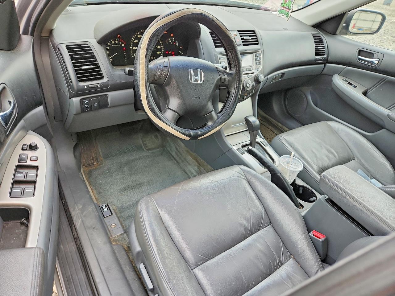 2007 Honda Accord Ex Silver vin: 1HGCM66567A053055