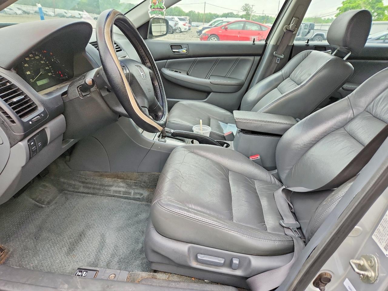 2007 Honda Accord Ex Silver vin: 1HGCM66567A053055