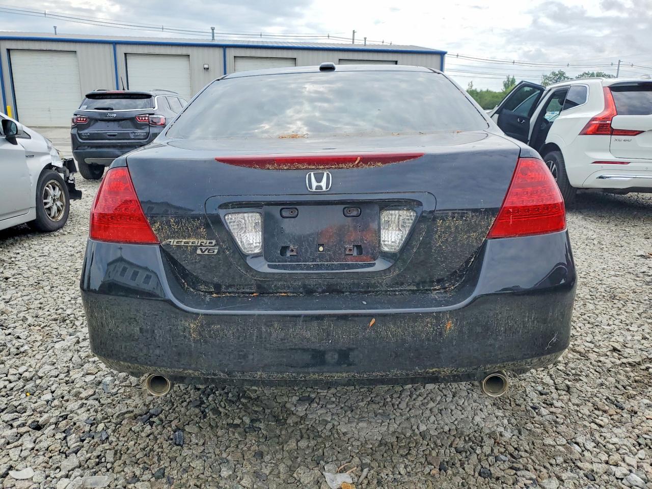 2007 Honda Accord Ex Black vin: 1HGCM66567A057039