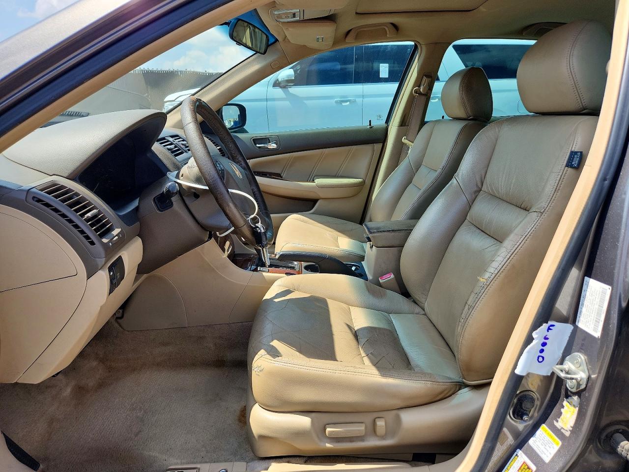 2007 Honda Accord Ex Gray vin: 1HGCM66567A063276