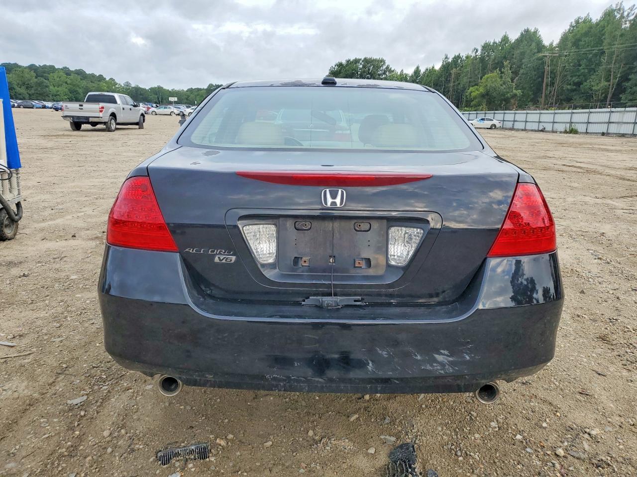 2007 Honda Accord Ex Black vin: 1HGCM66567A071099