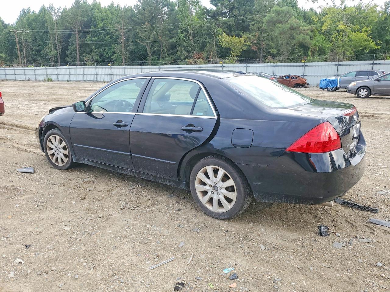 2007 Honda Accord Ex Black vin: 1HGCM66567A071099