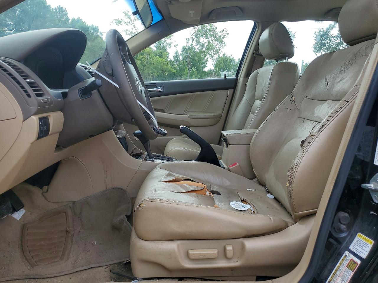 2007 Honda Accord Ex Black vin: 1HGCM66567A071099