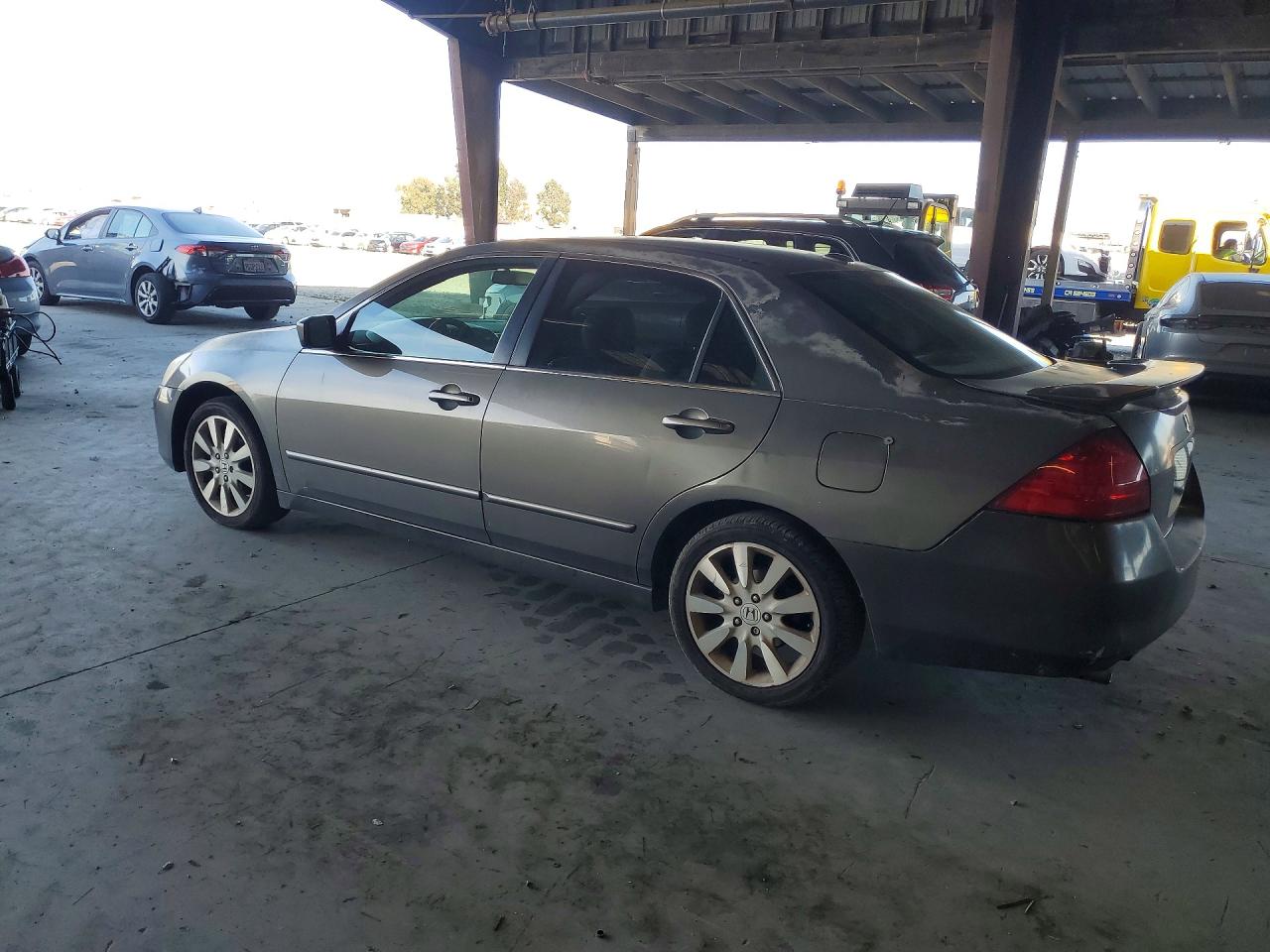2007 Honda Accord Ex Brown vin: 1HGCM66567A095967