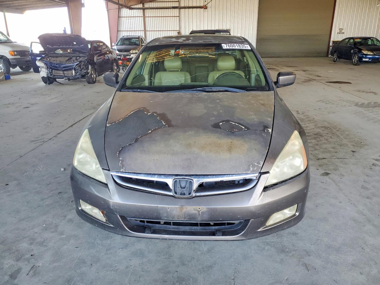 2007 Honda Accord Ex Brown vin: 1HGCM66567A095967