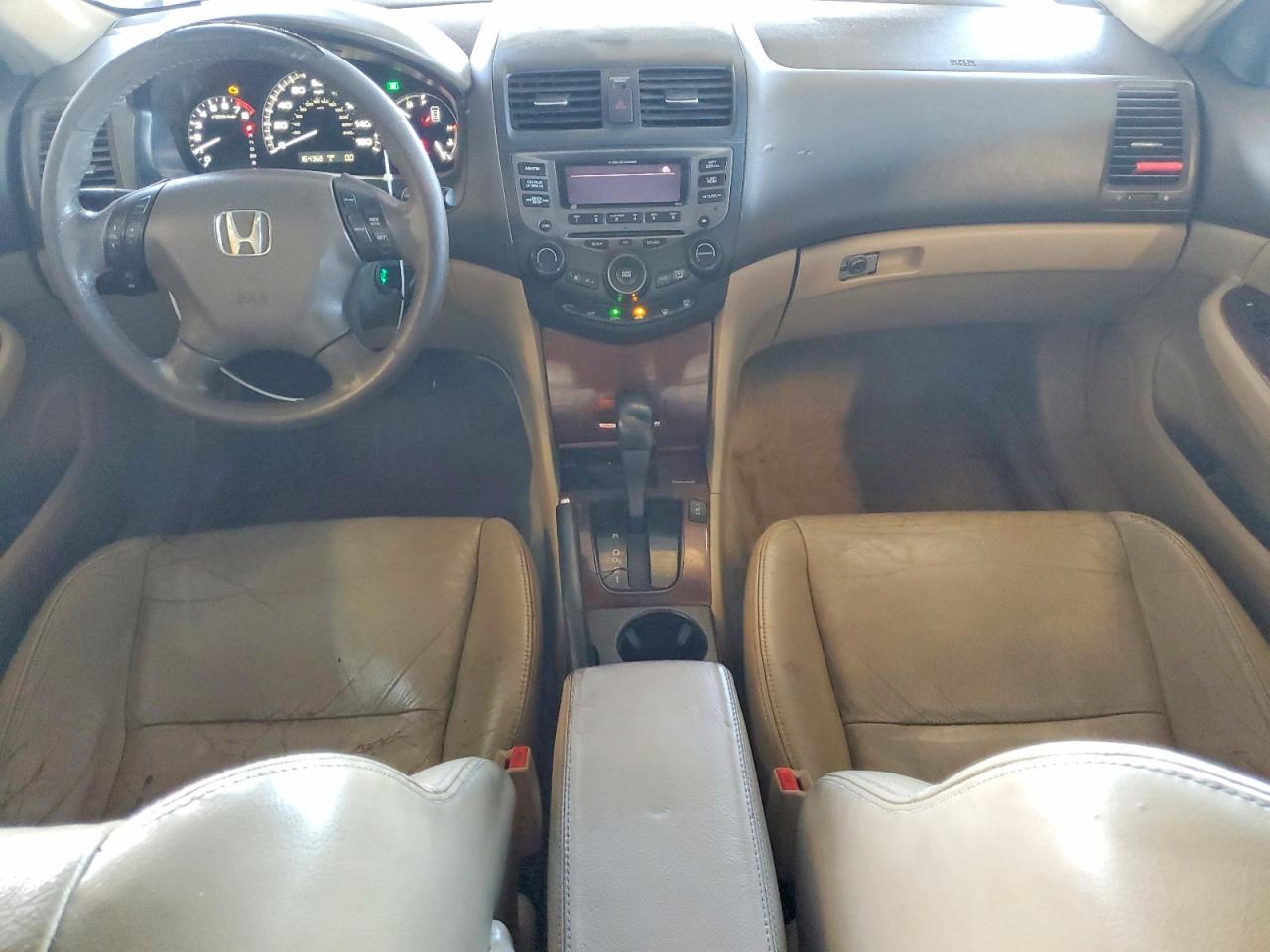 2007 Honda Accord Ex Brown vin: 1HGCM66567A095967