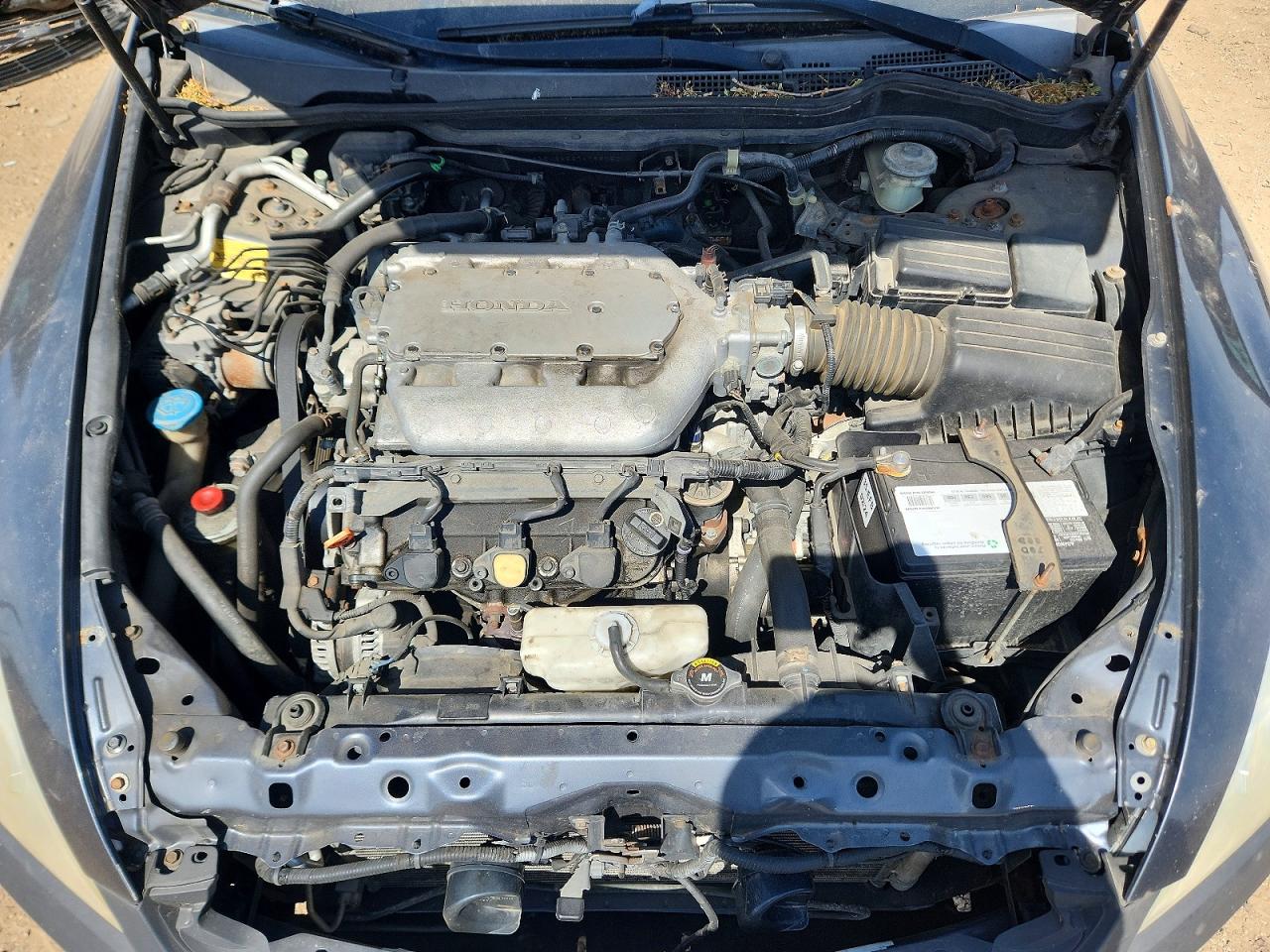 2007 Honda Accord Ex Gray vin: 1HGCM66567A099050