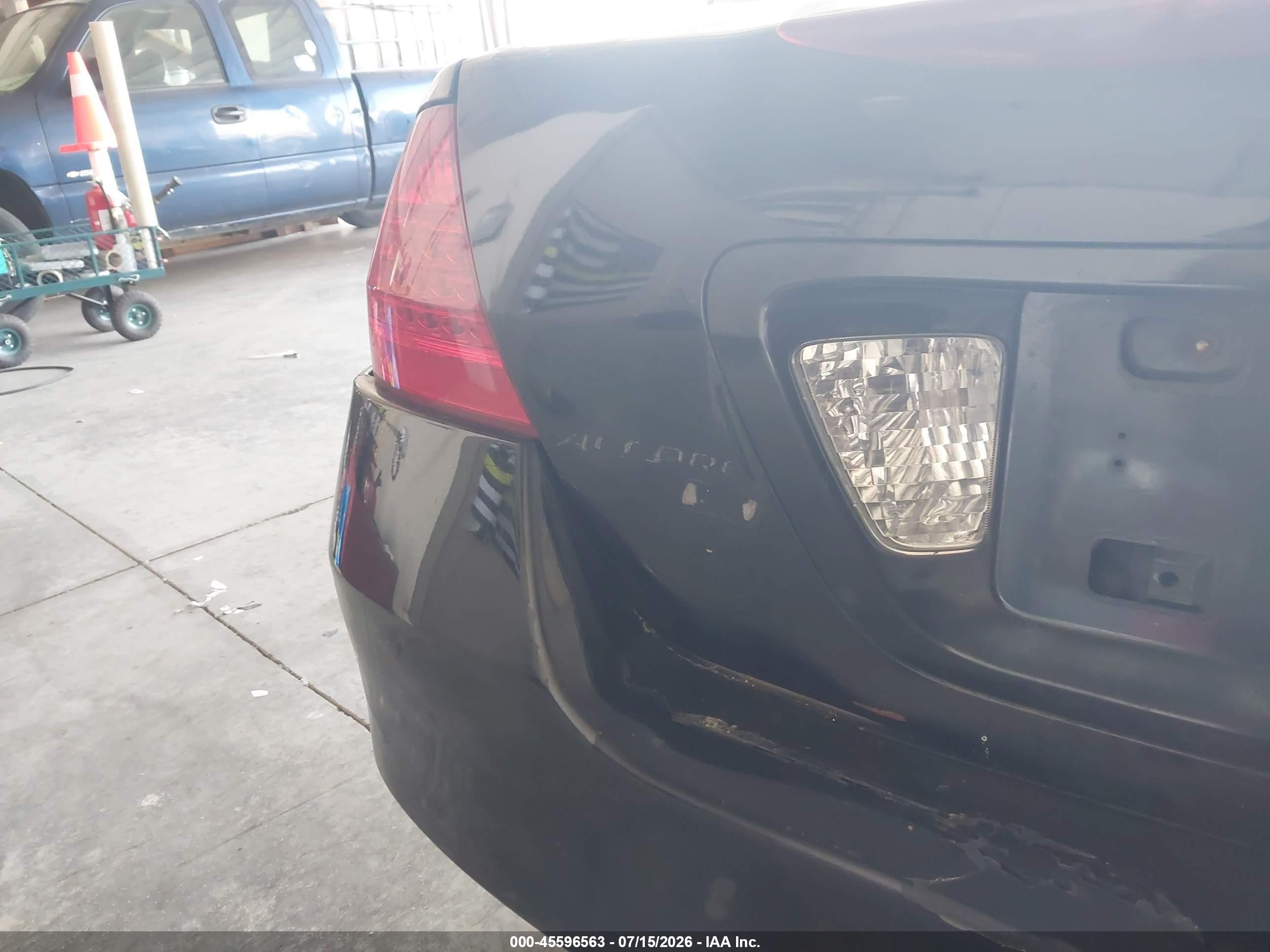 2007 Honda Accord 3.0 Ex Черный vin: 1HGCM66567A102318