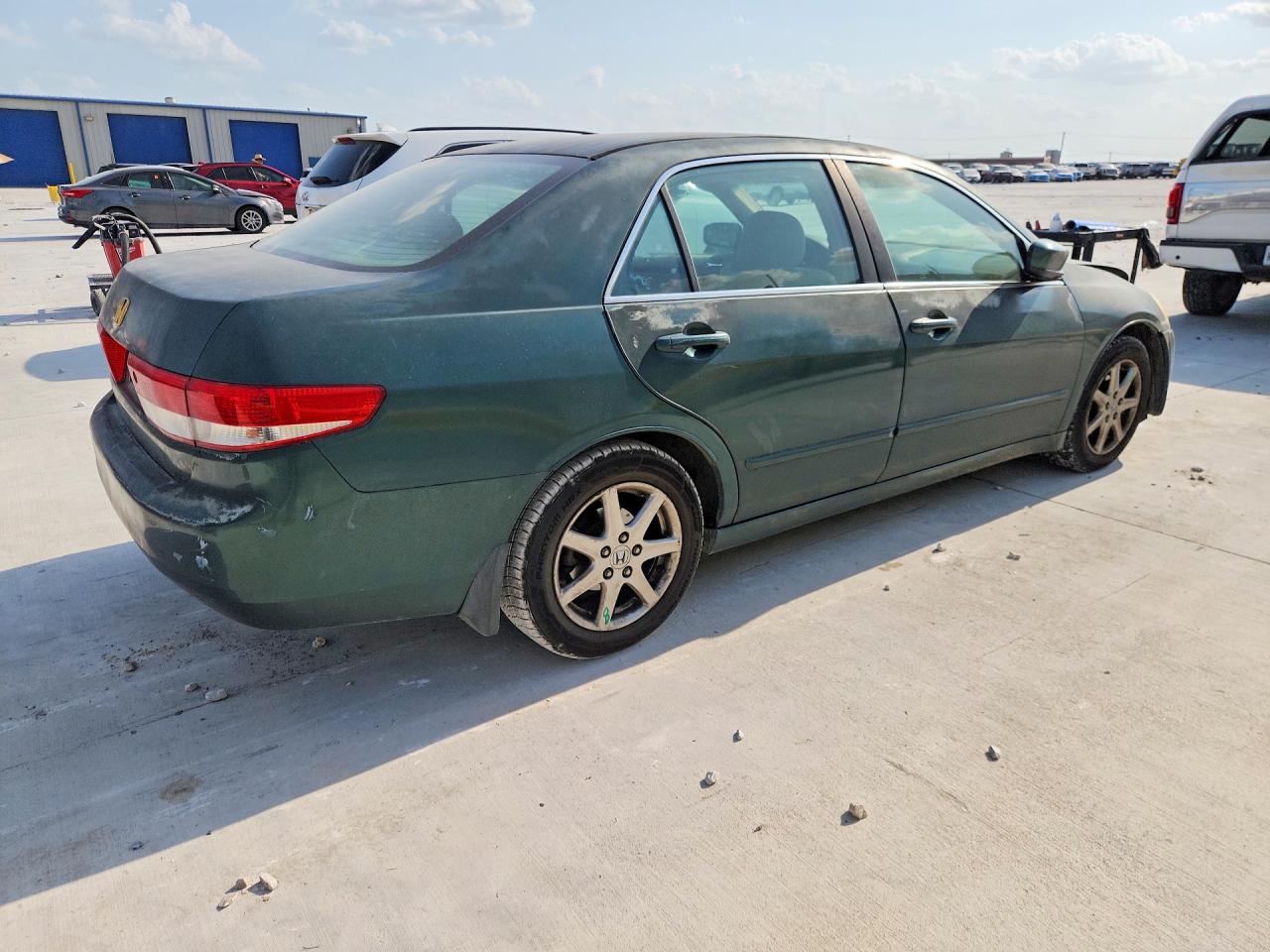 2003 Honda Accord Ex Зеленый vin: 1HGCM66573A043564