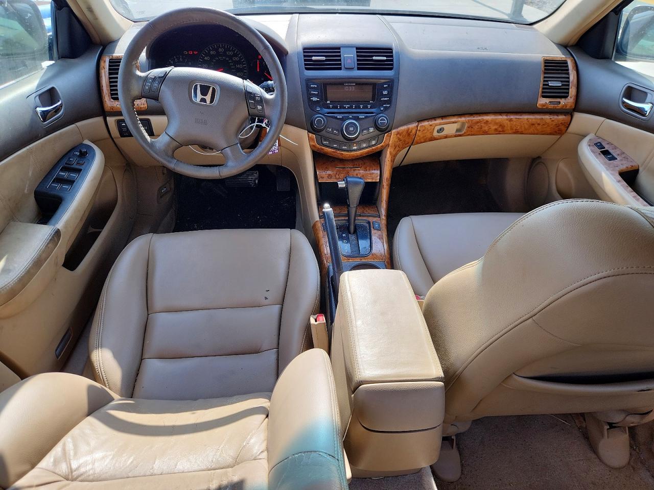 2003 Honda Accord Ex Зеленый vin: 1HGCM66573A043564