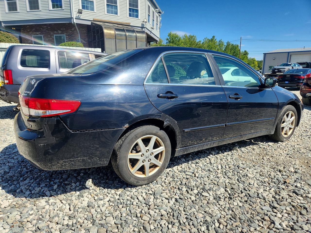 2003 Honda Accord Ex Black vin: 1HGCM66573A057013