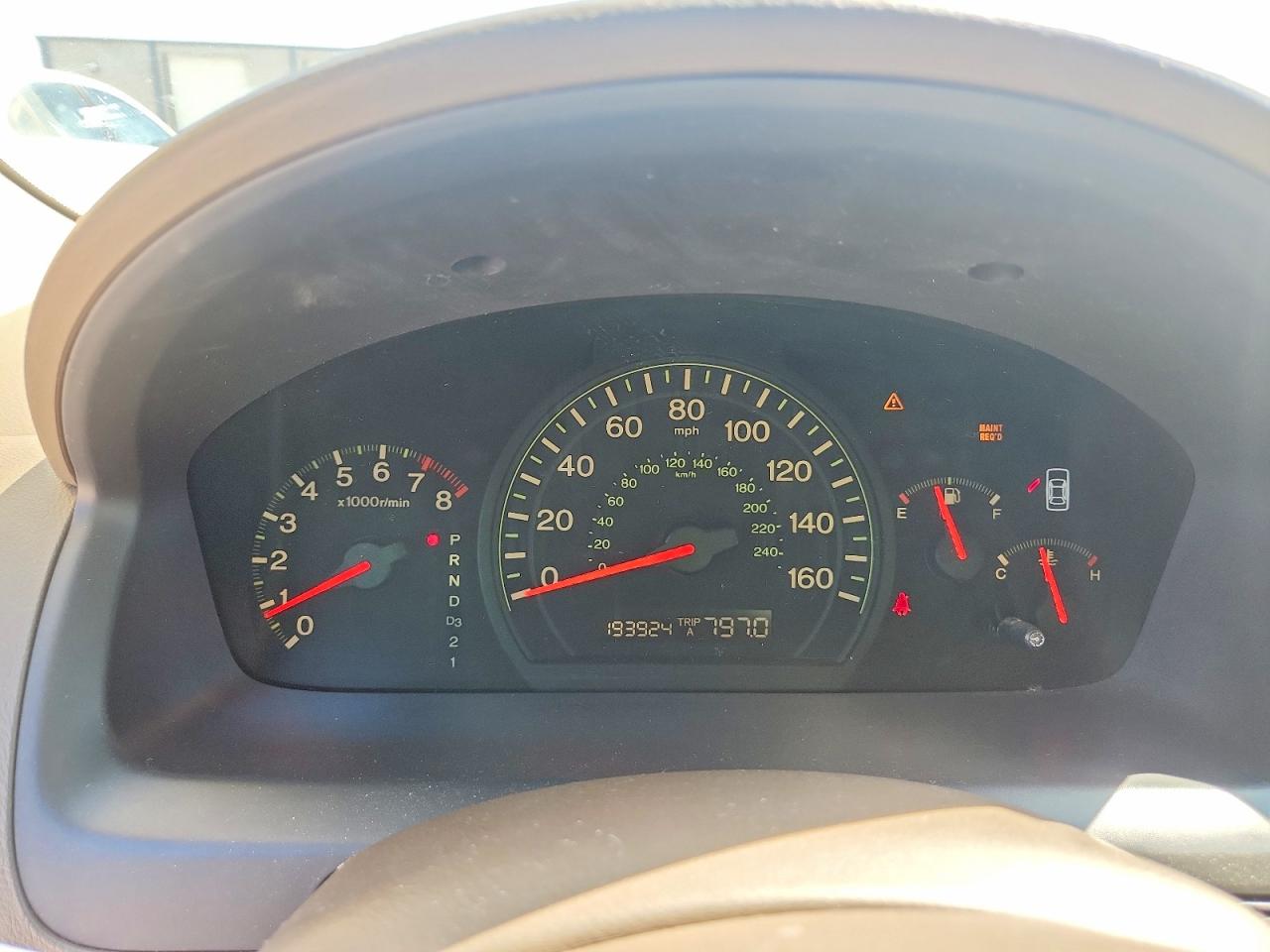 2003 Honda Accord Ex Black vin: 1HGCM66573A057013