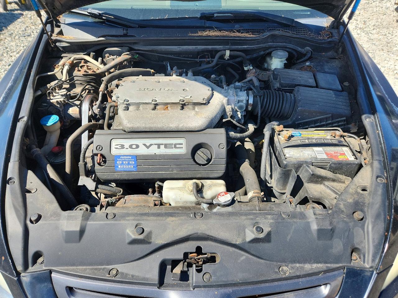 2003 Honda Accord Ex Black vin: 1HGCM66573A057013