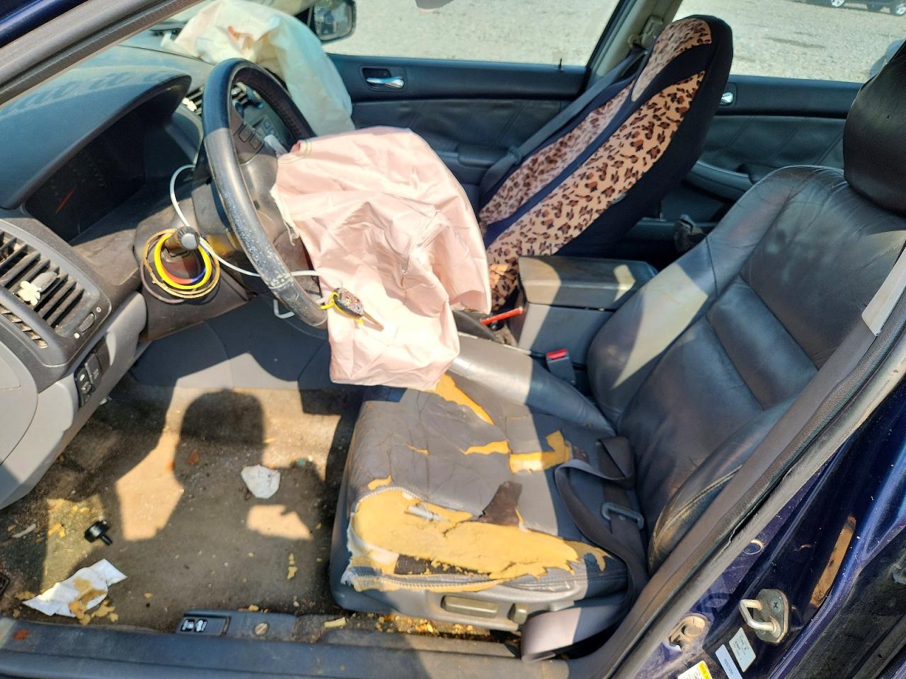 2003 Honda Accord Ex Синий vin: 1HGCM66573A060333