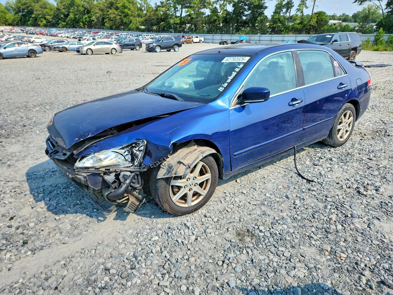 2003 Honda Accord Ex Синий vin: 1HGCM66573A060333