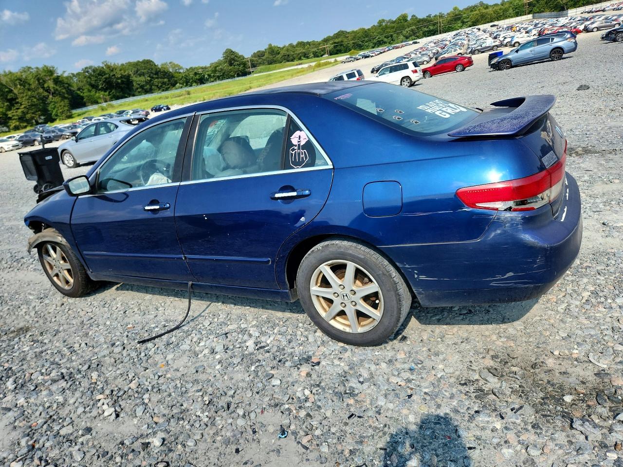 2003 Honda Accord Ex Синий vin: 1HGCM66573A060333
