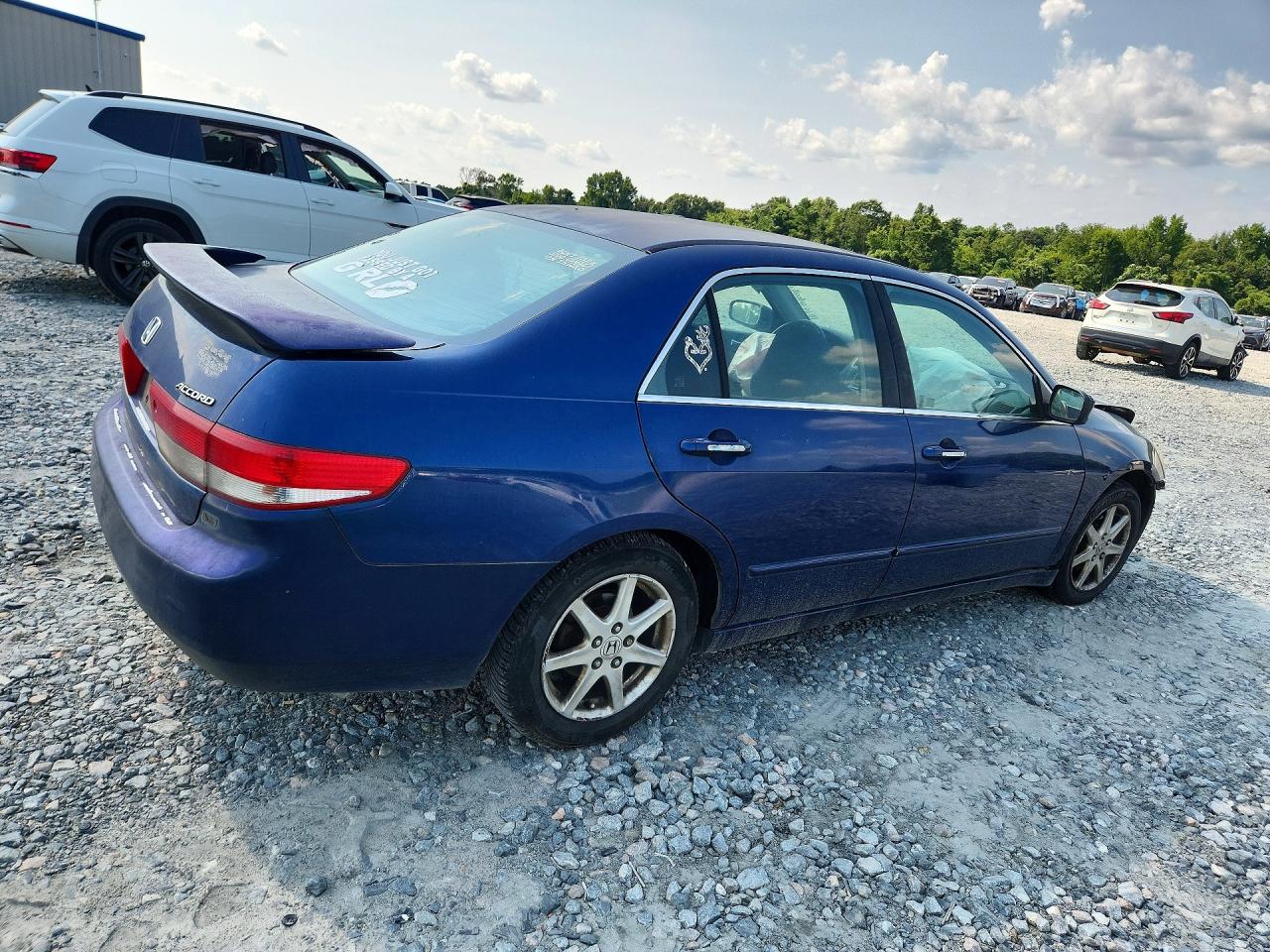 2003 Honda Accord Ex Синий vin: 1HGCM66573A060333