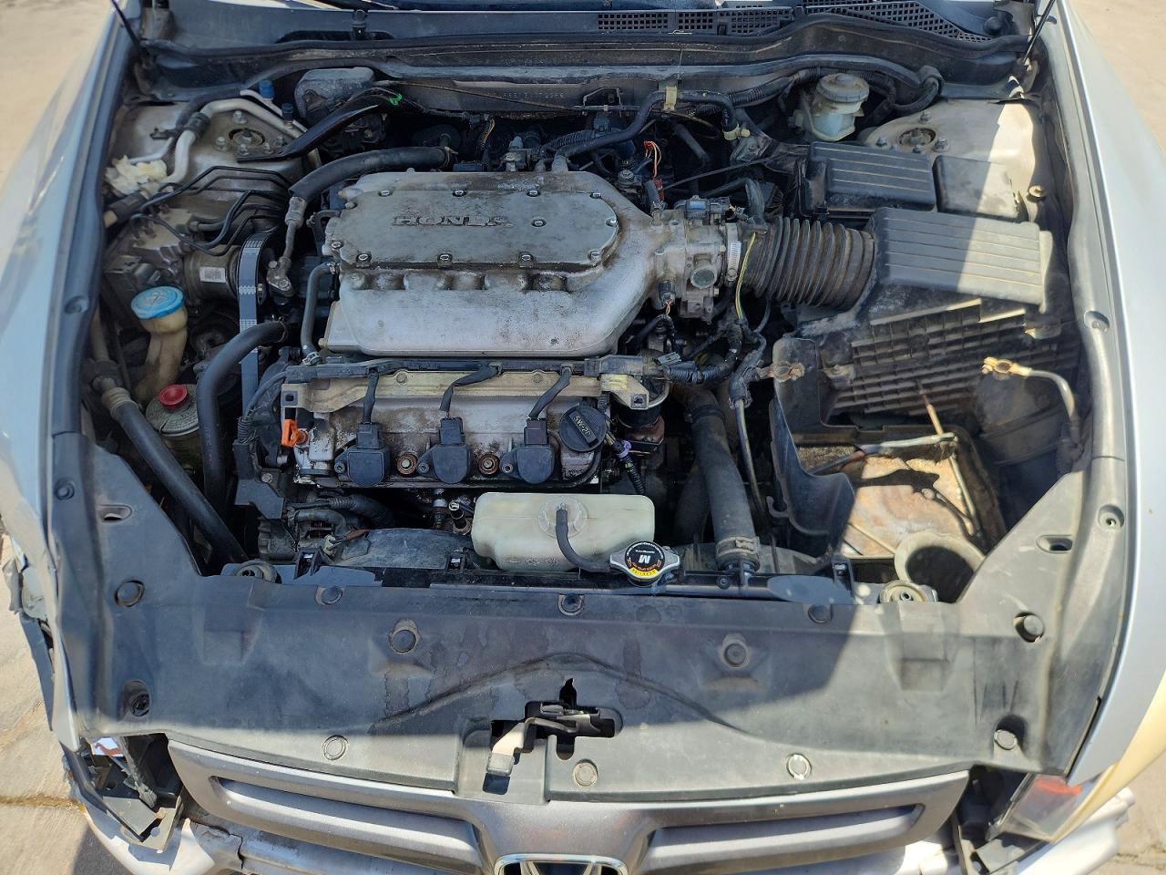 2003 Honda Accord Ex Silver vin: 1HGCM66573A072398