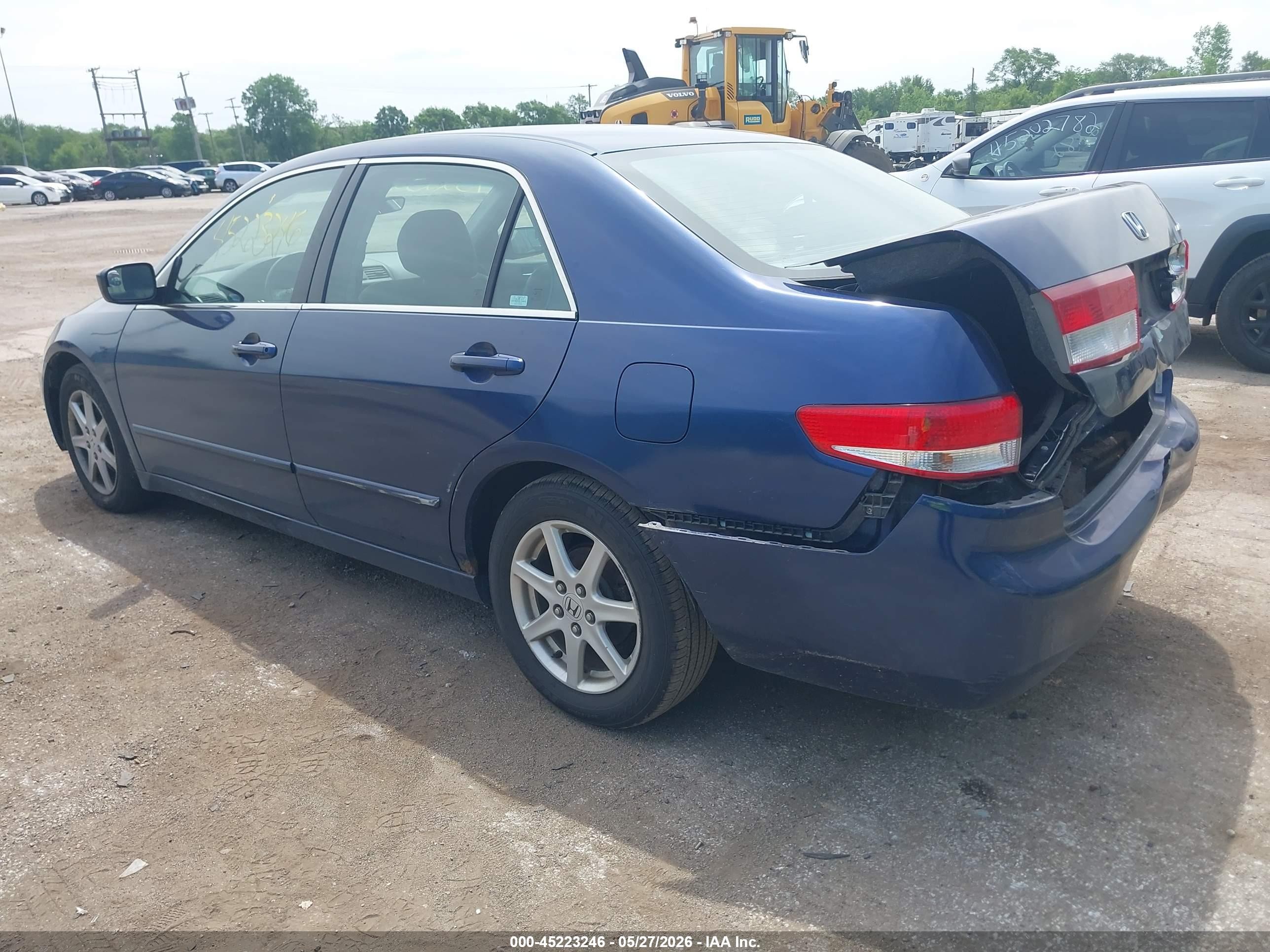 2003 Honda Accord 3.0 Ex Blue vin: 1HGCM66573A072594