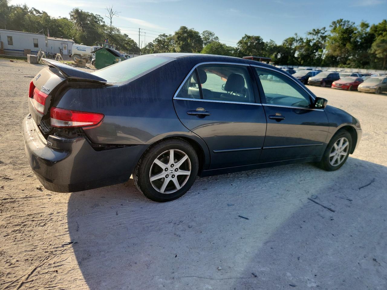 2003 Honda Accord Ex Gray vin: 1HGCM66573A092795