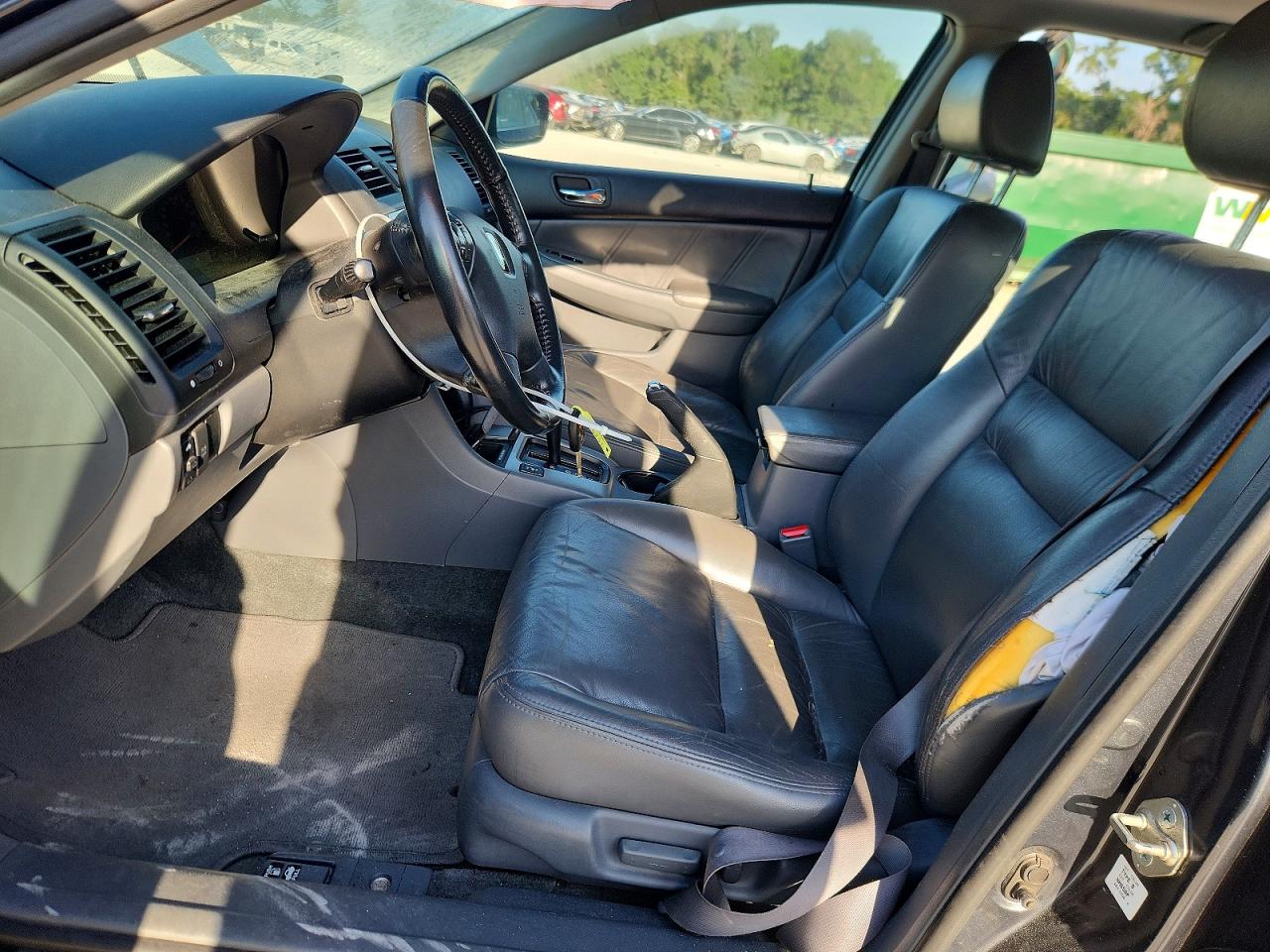 2003 Honda Accord Ex Gray vin: 1HGCM66573A092795
