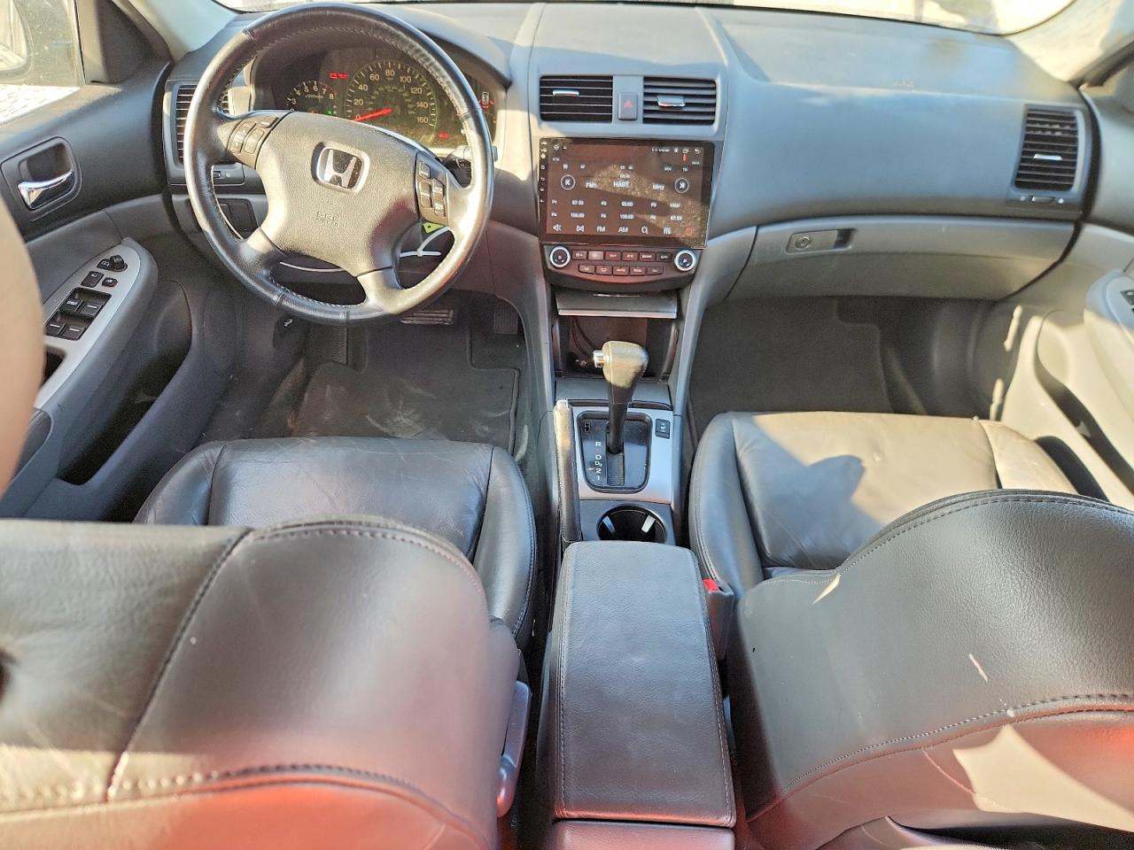 2003 Honda Accord Ex Gray vin: 1HGCM66573A092795