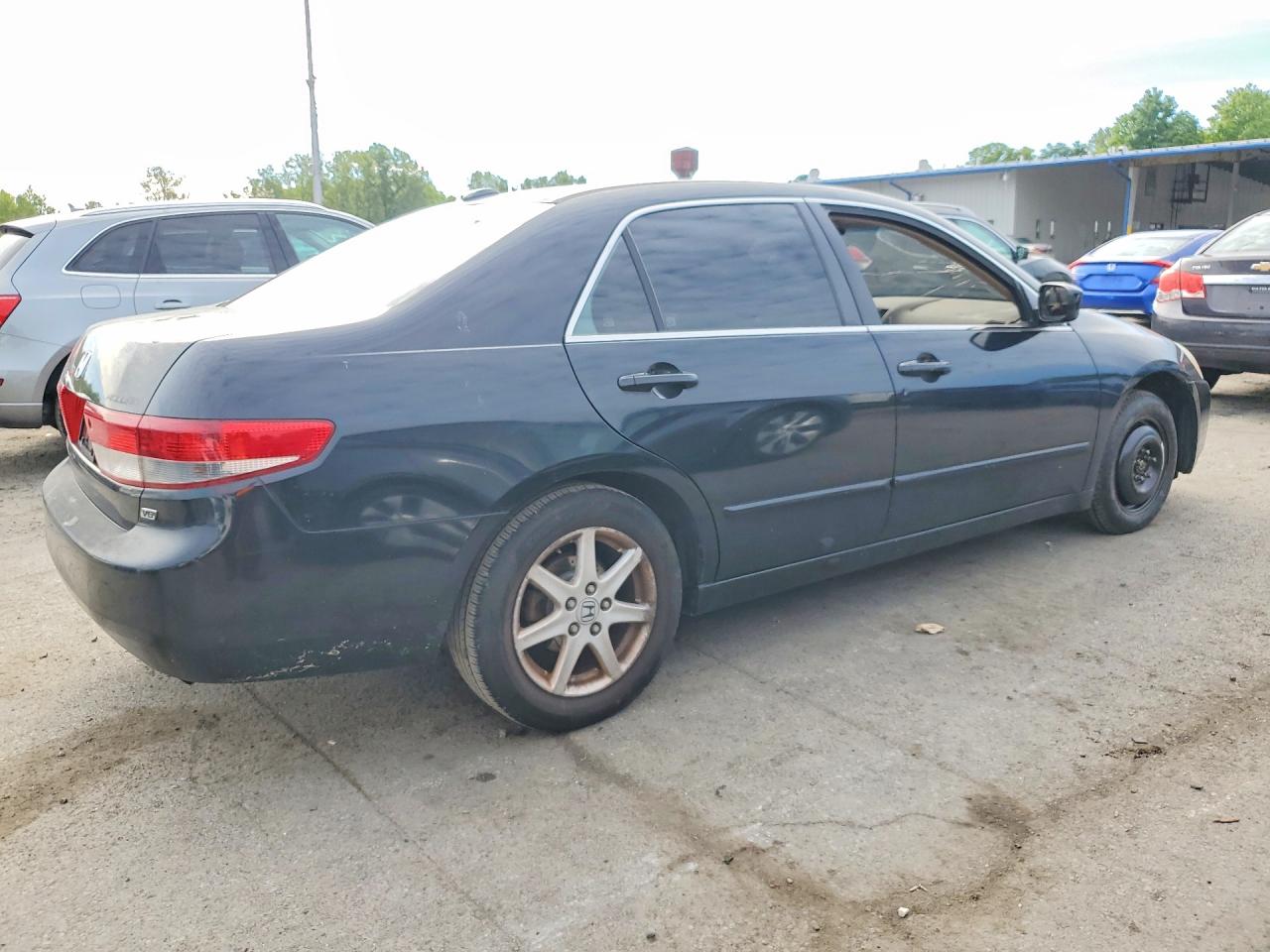 2004 Honda Accord Ex Black vin: 1HGCM66574A005088