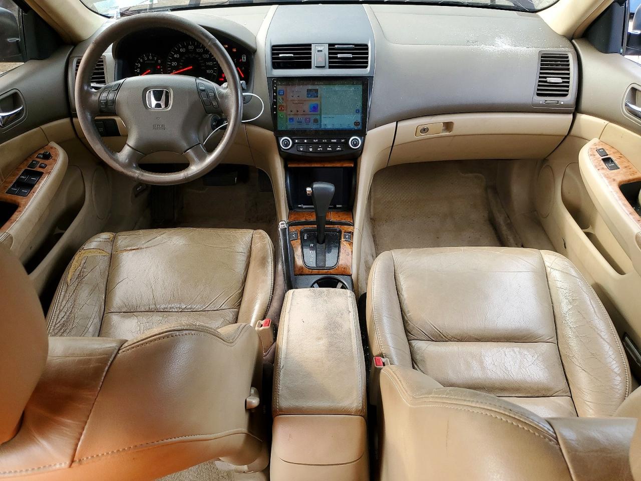2004 Honda Accord Ex Black vin: 1HGCM66574A005088