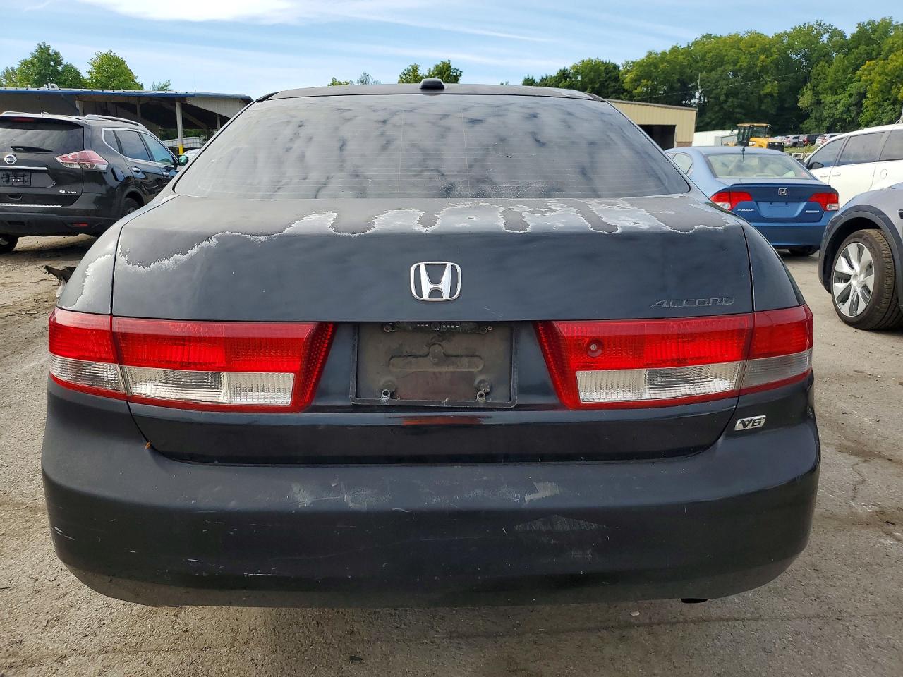 2004 Honda Accord Ex Black vin: 1HGCM66574A005088