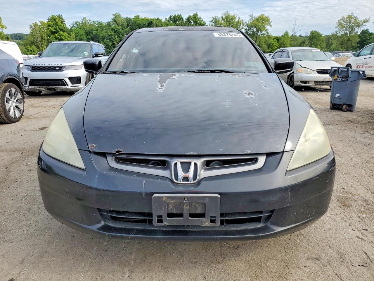 2004 Honda Accord Ex Black vin: 1HGCM66574A005088