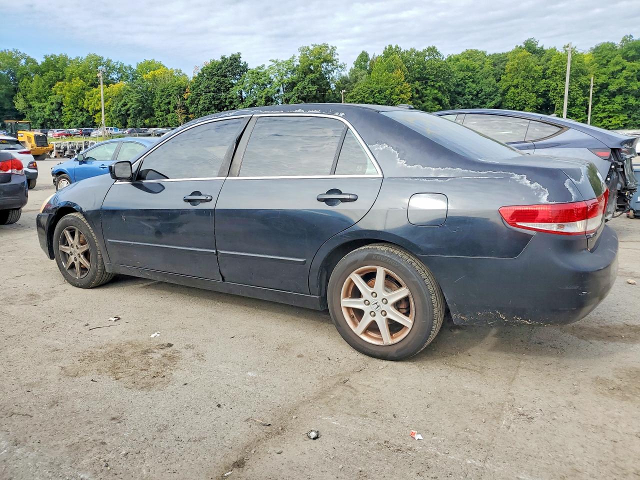 2004 Honda Accord Ex Black vin: 1HGCM66574A005088