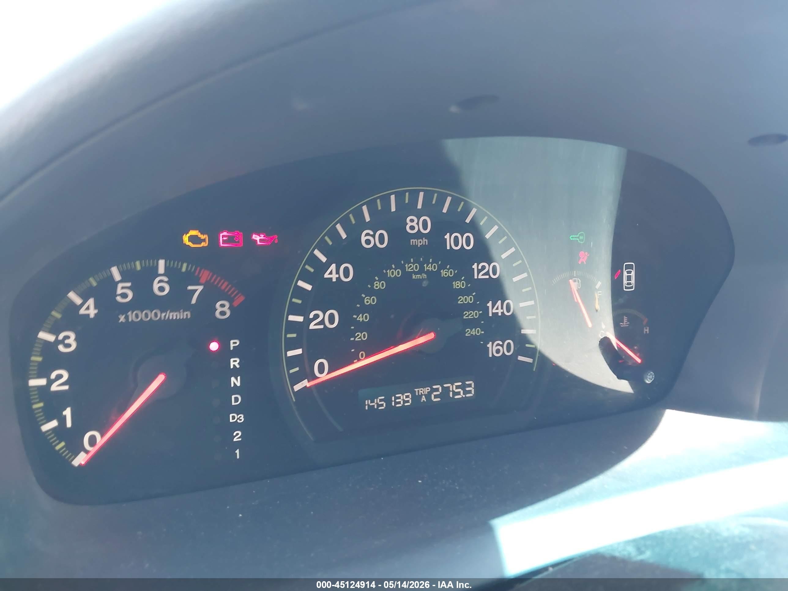 2004 Honda Accord 3.0 Ex Blue vin: 1HGCM66574A019332