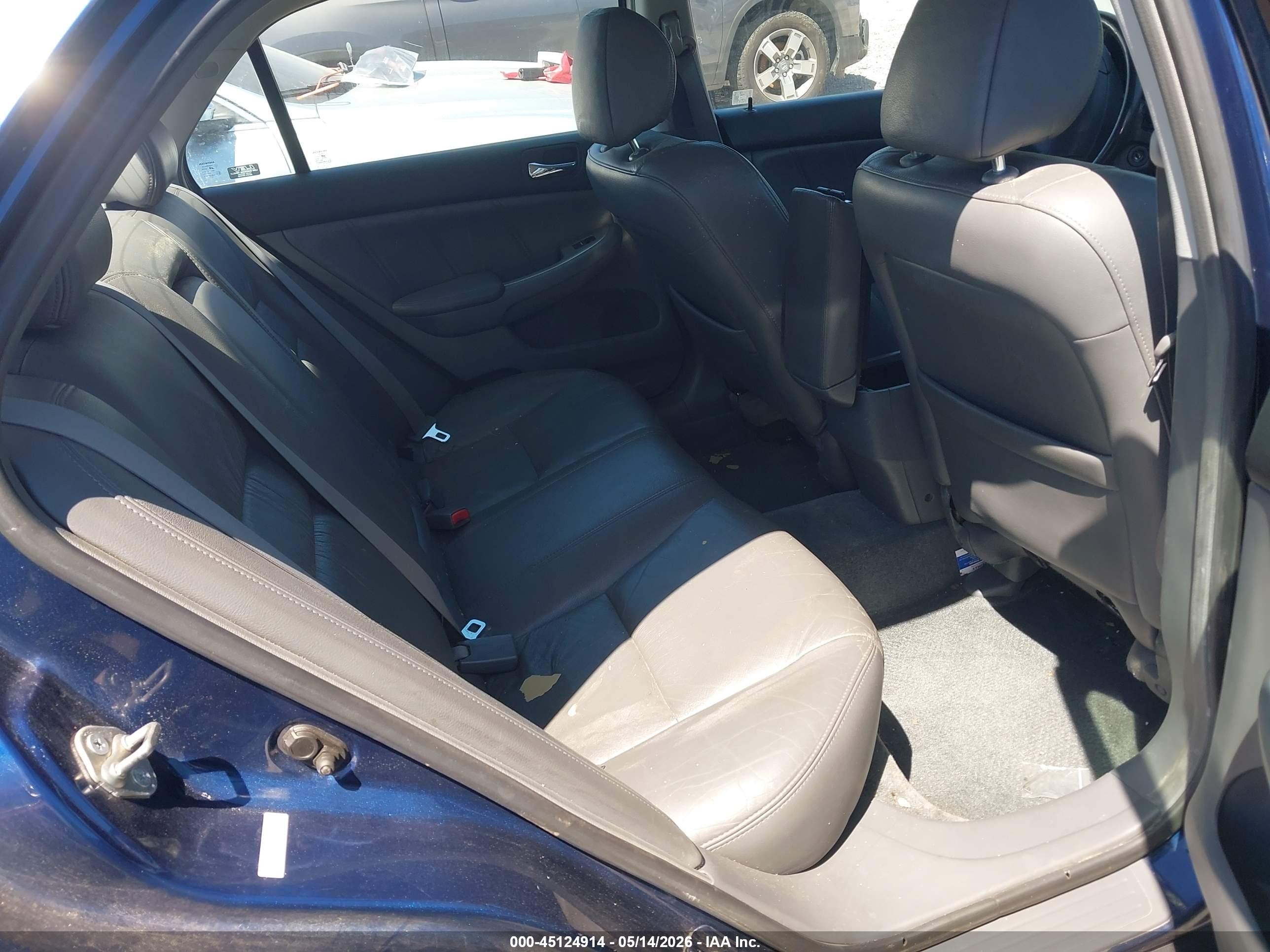 2004 Honda Accord 3.0 Ex Blue vin: 1HGCM66574A019332