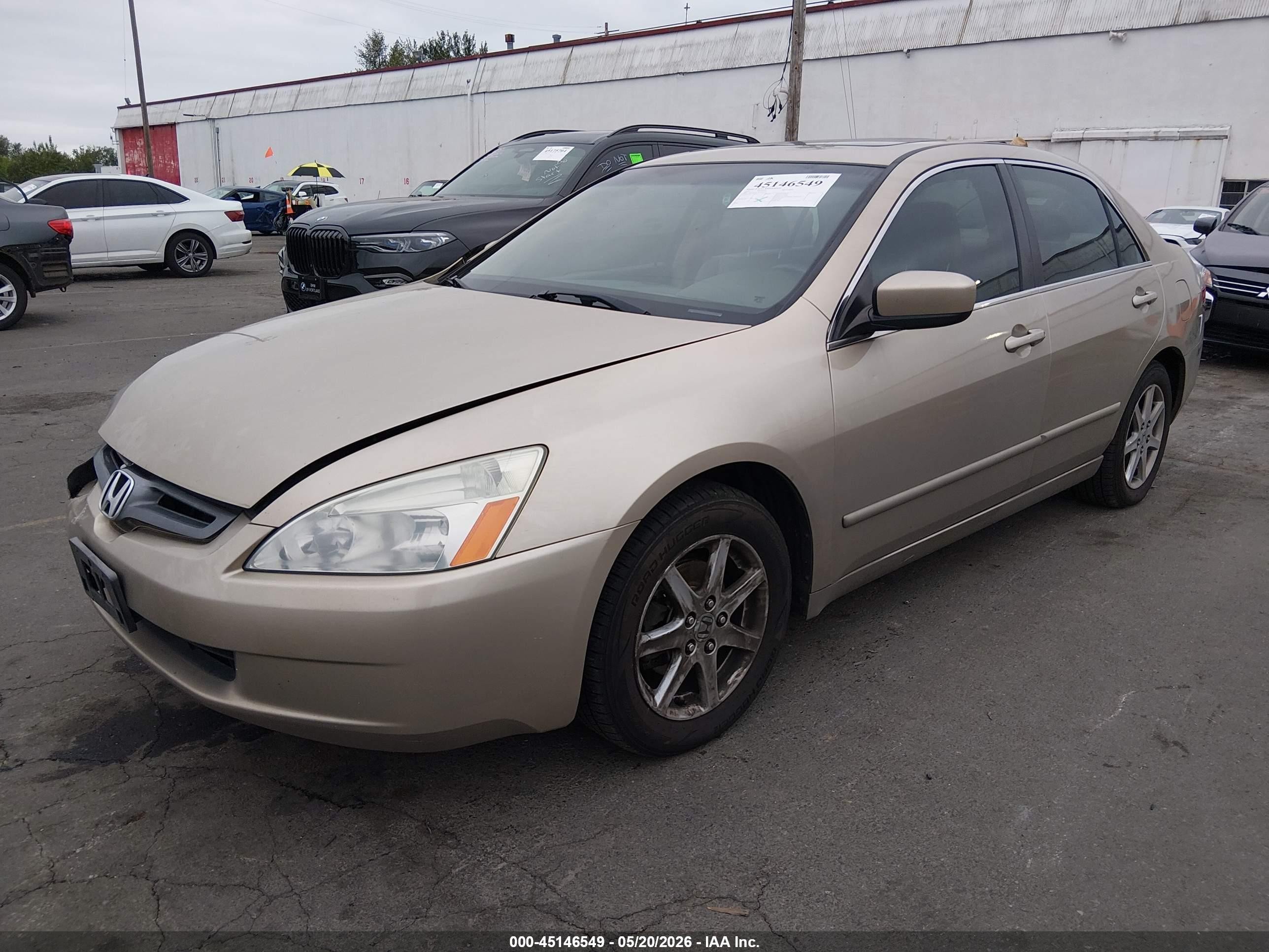 2004 Honda Accord 3.0 Ex Champagne vin: 1HGCM66574A051777