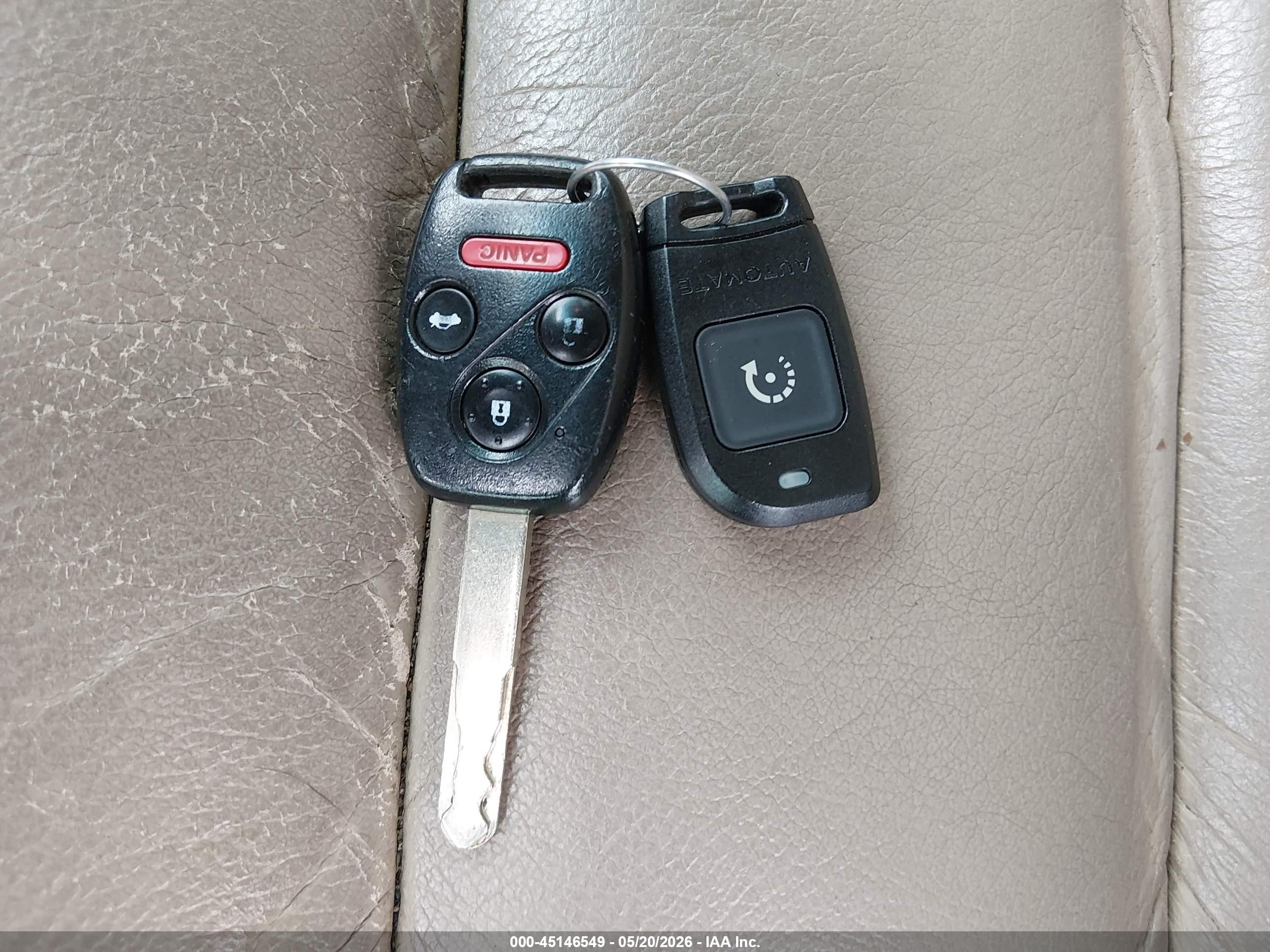 2004 Honda Accord 3.0 Ex Champagne vin: 1HGCM66574A051777