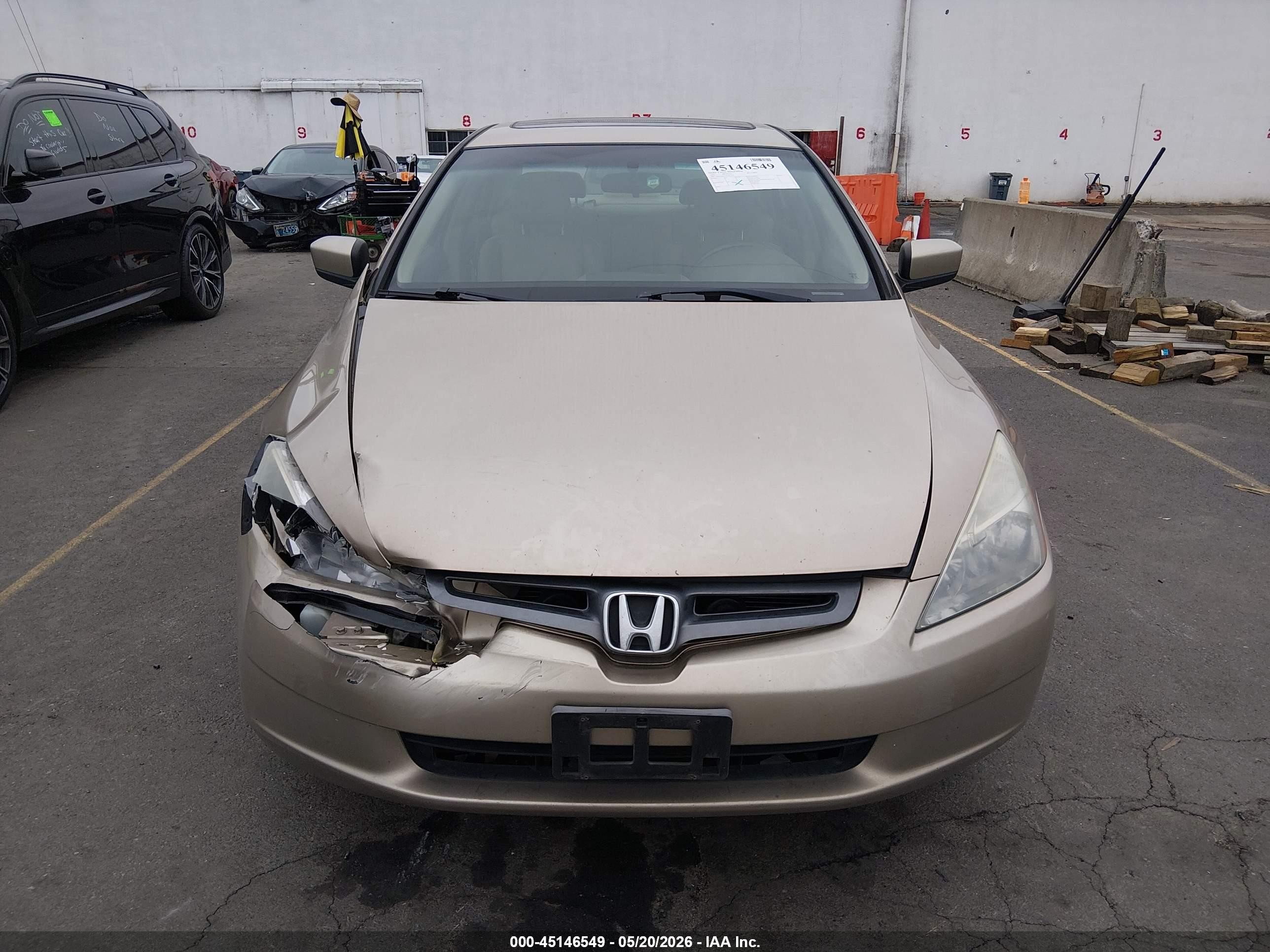 2004 Honda Accord 3.0 Ex Champagne vin: 1HGCM66574A051777