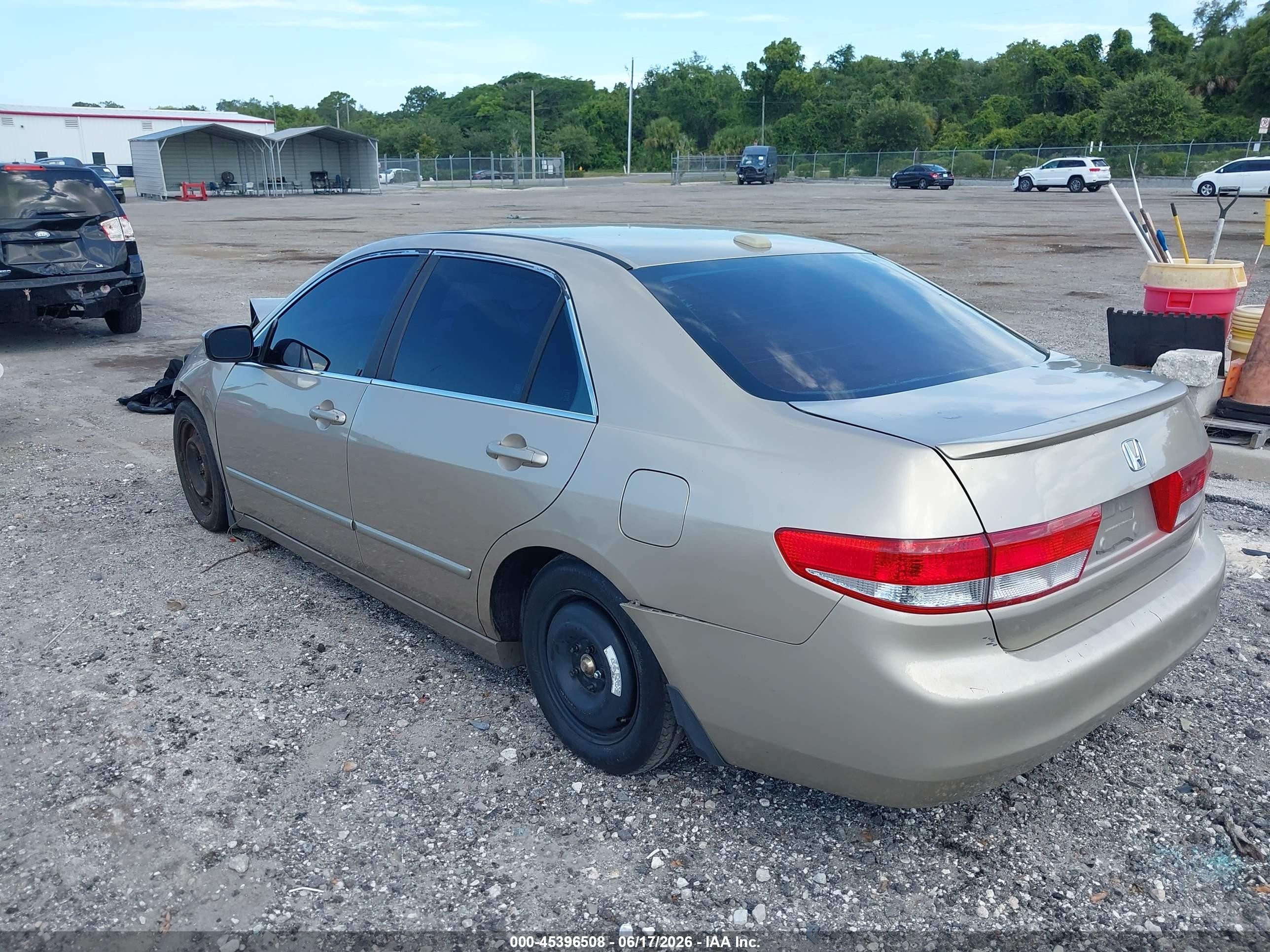 2004 Honda Accord 3.0 Ex Beige vin: 1HGCM66574A052573