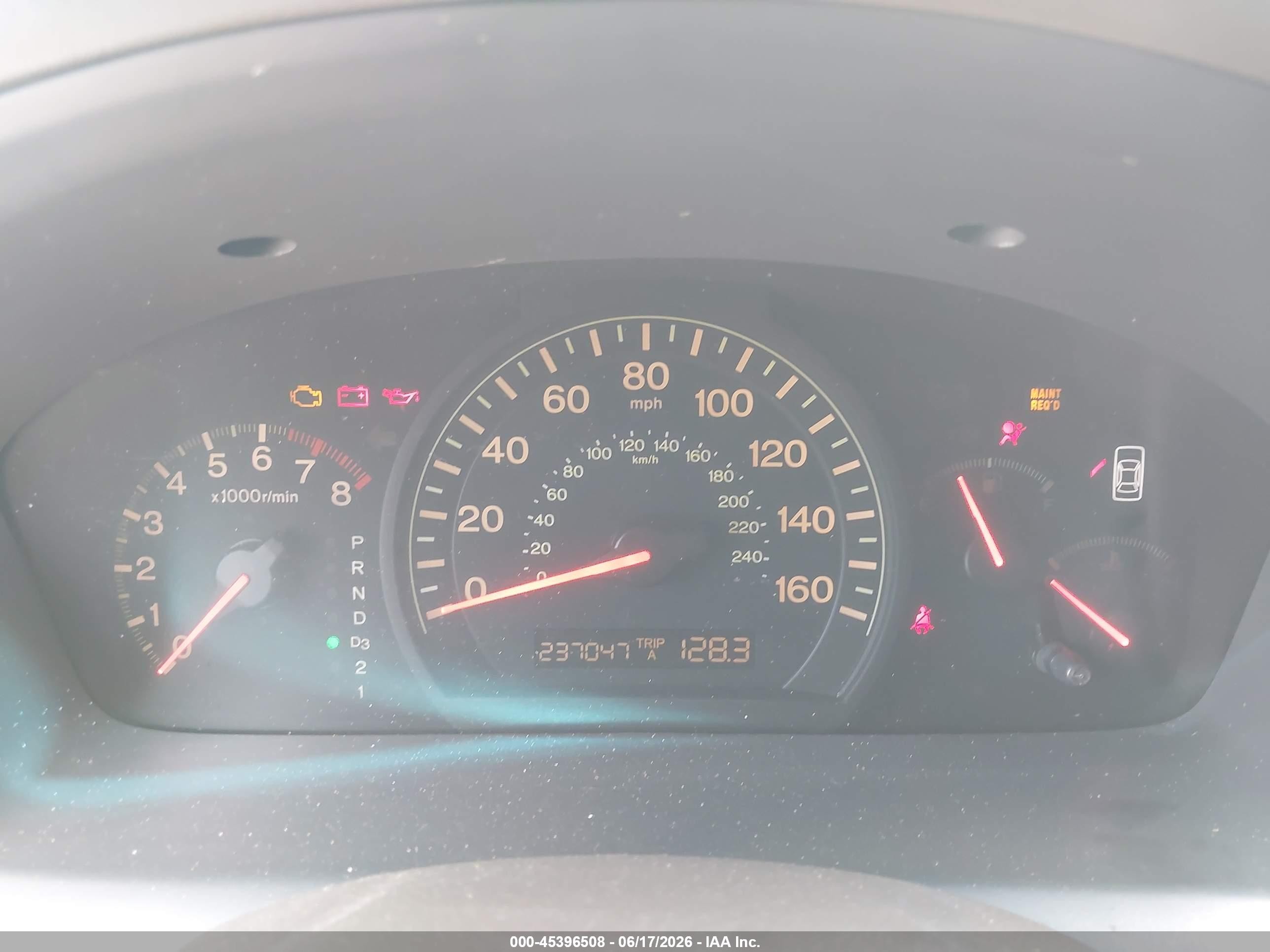 2004 Honda Accord 3.0 Ex Beige vin: 1HGCM66574A052573