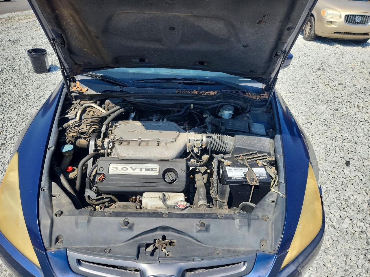 2004 Honda Accord Ex Blue vin: 1HGCM66574A080647