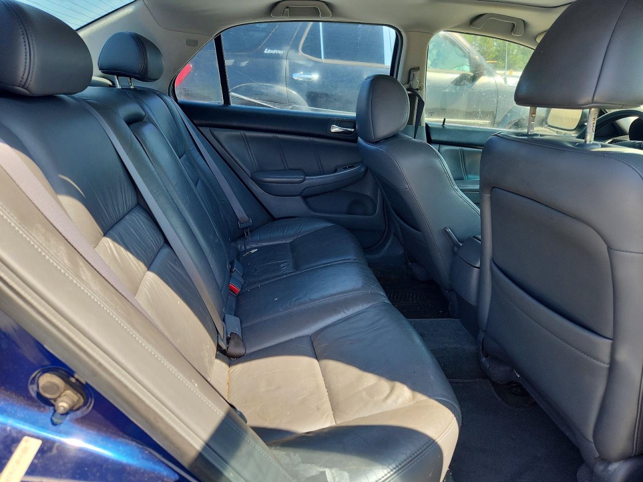 2004 Honda Accord Ex Blue vin: 1HGCM66574A080647