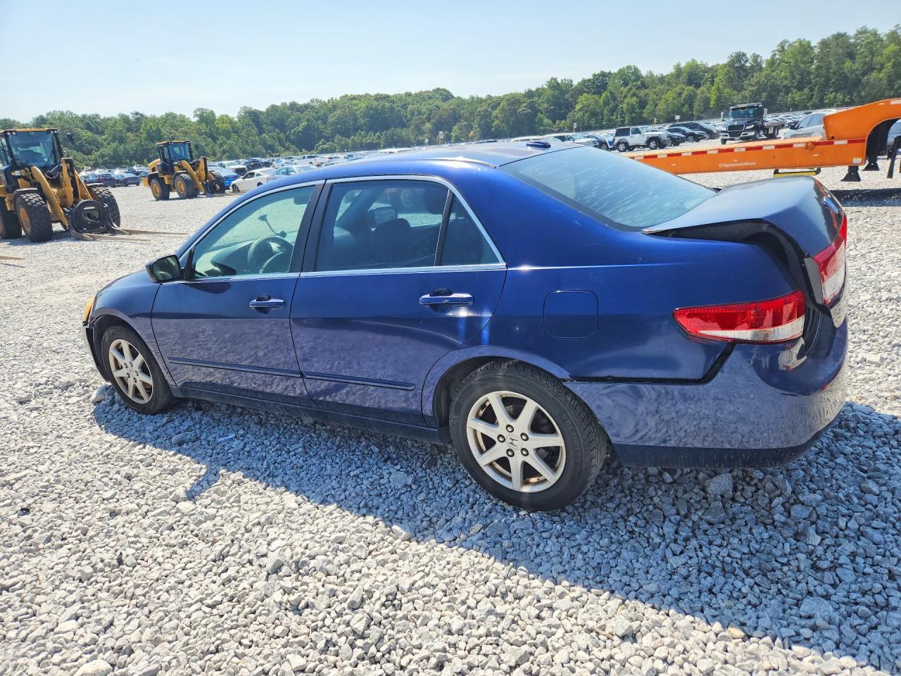 2004 Honda Accord Ex Blue vin: 1HGCM66574A080647