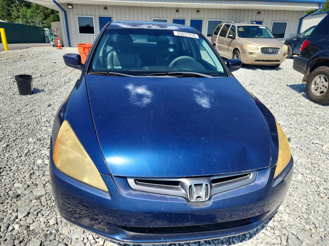 2004 Honda Accord Ex Blue vin: 1HGCM66574A080647