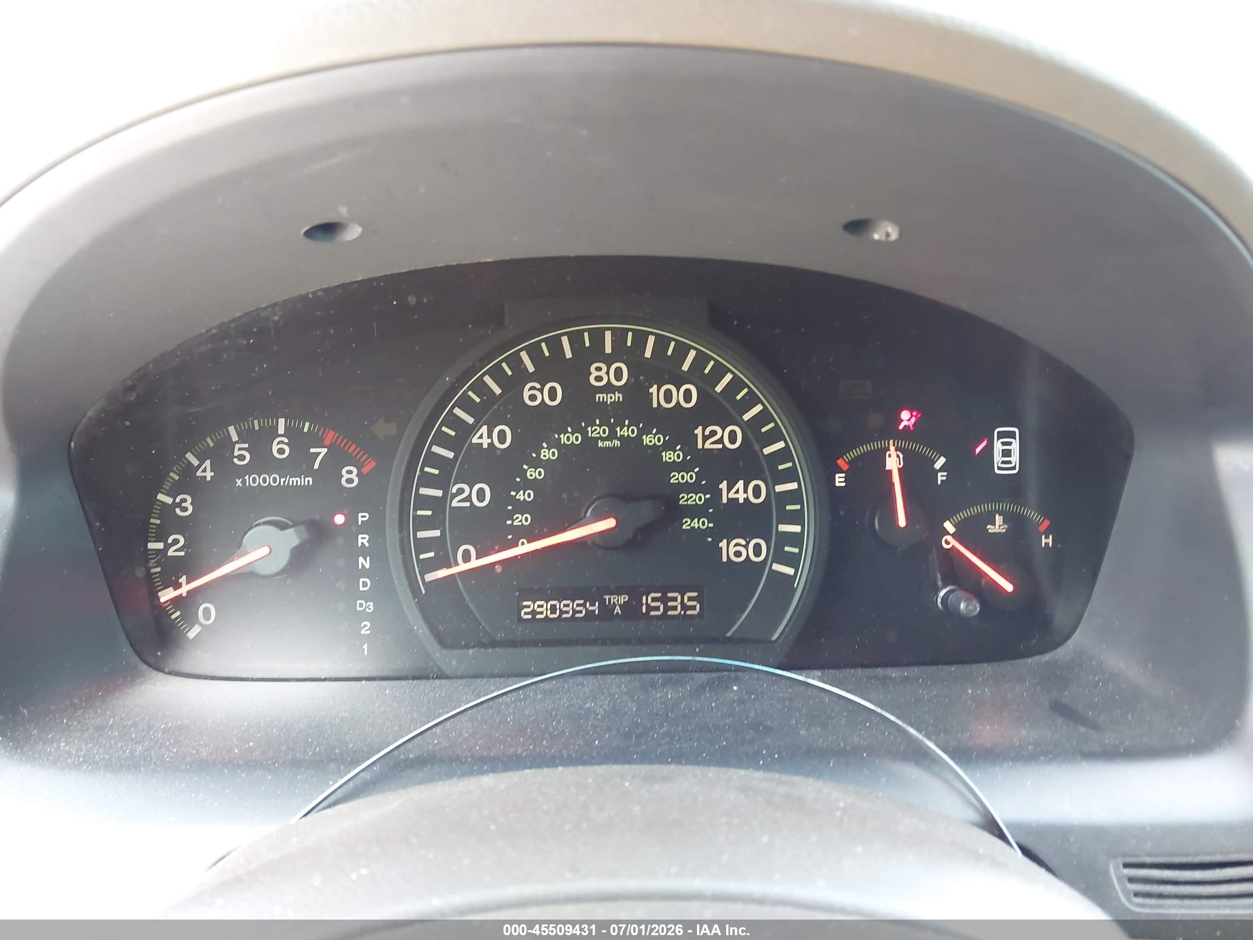 2004 Honda Accord 3.0 Ex Green vin: 1HGCM66574A081393