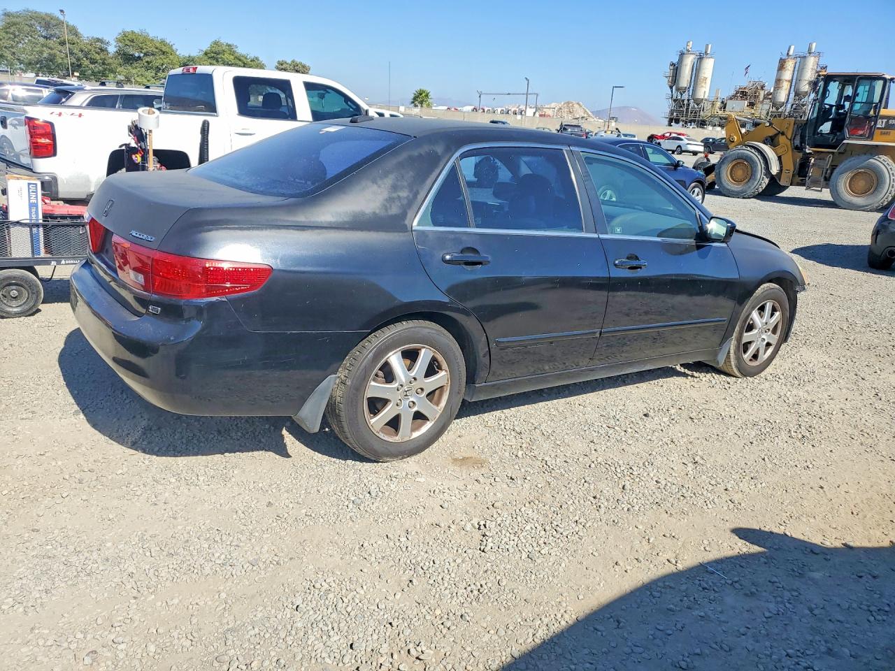 2005 Honda Accord Ex Черный vin: 1HGCM66575A006212